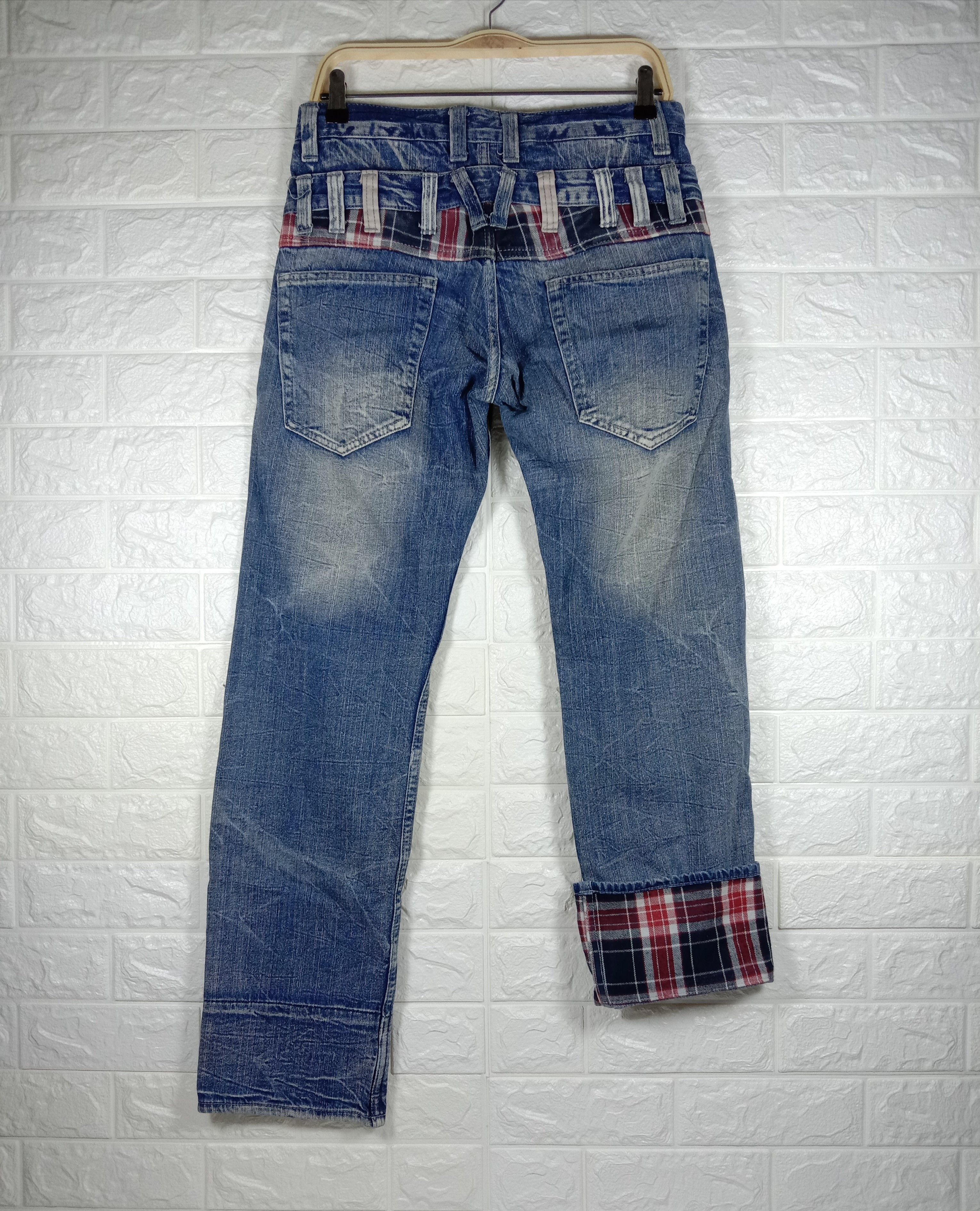 Japanese Brand Japanese Hybrid Jack Serika Dauble Waist Jeans Size US 32 / EU 48 - 2 Thumbnail