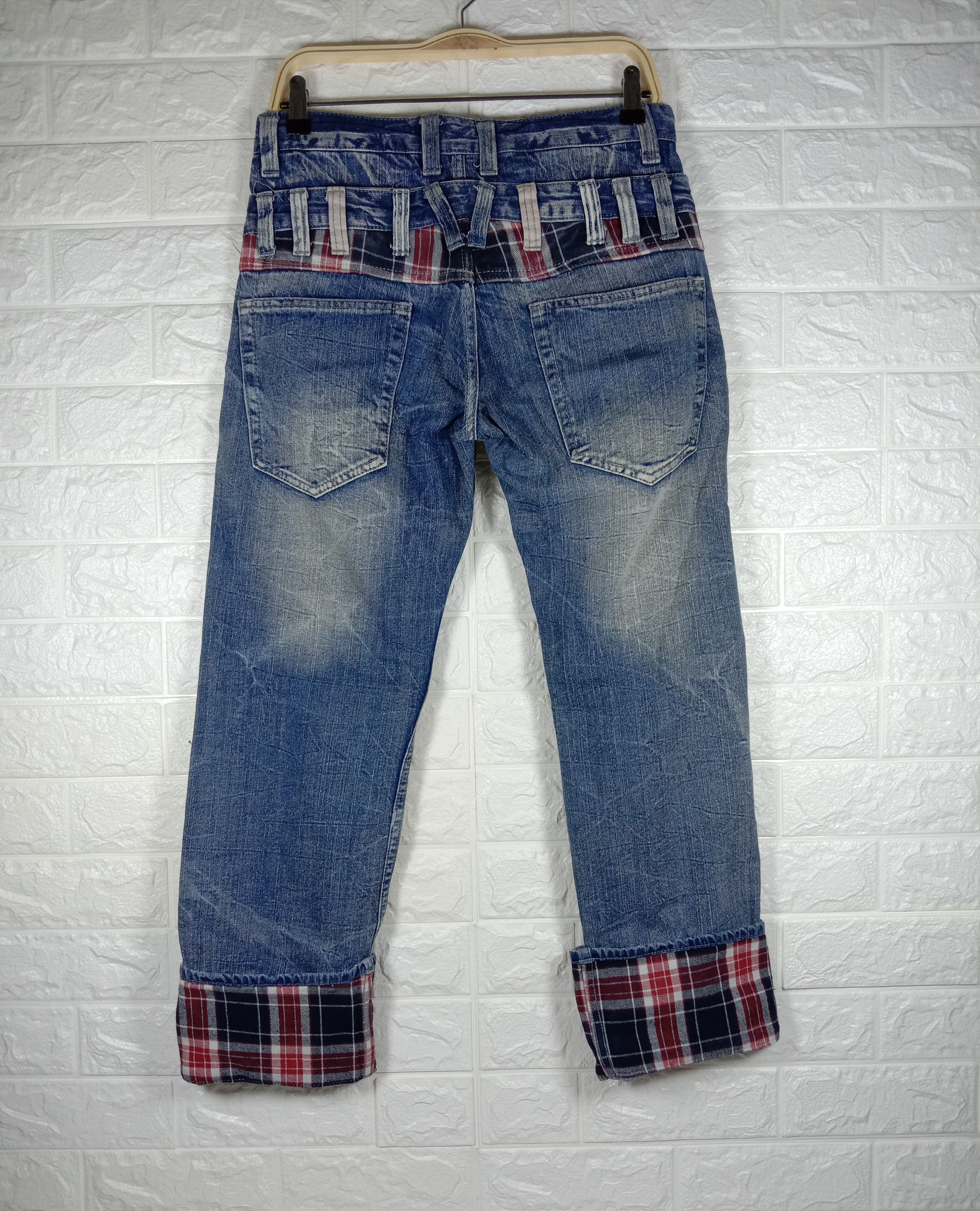 Japanese Brand Japanese Hybrid Jack Serika Dauble Waist Jeans Size US 32 / EU 48 - 4 Thumbnail