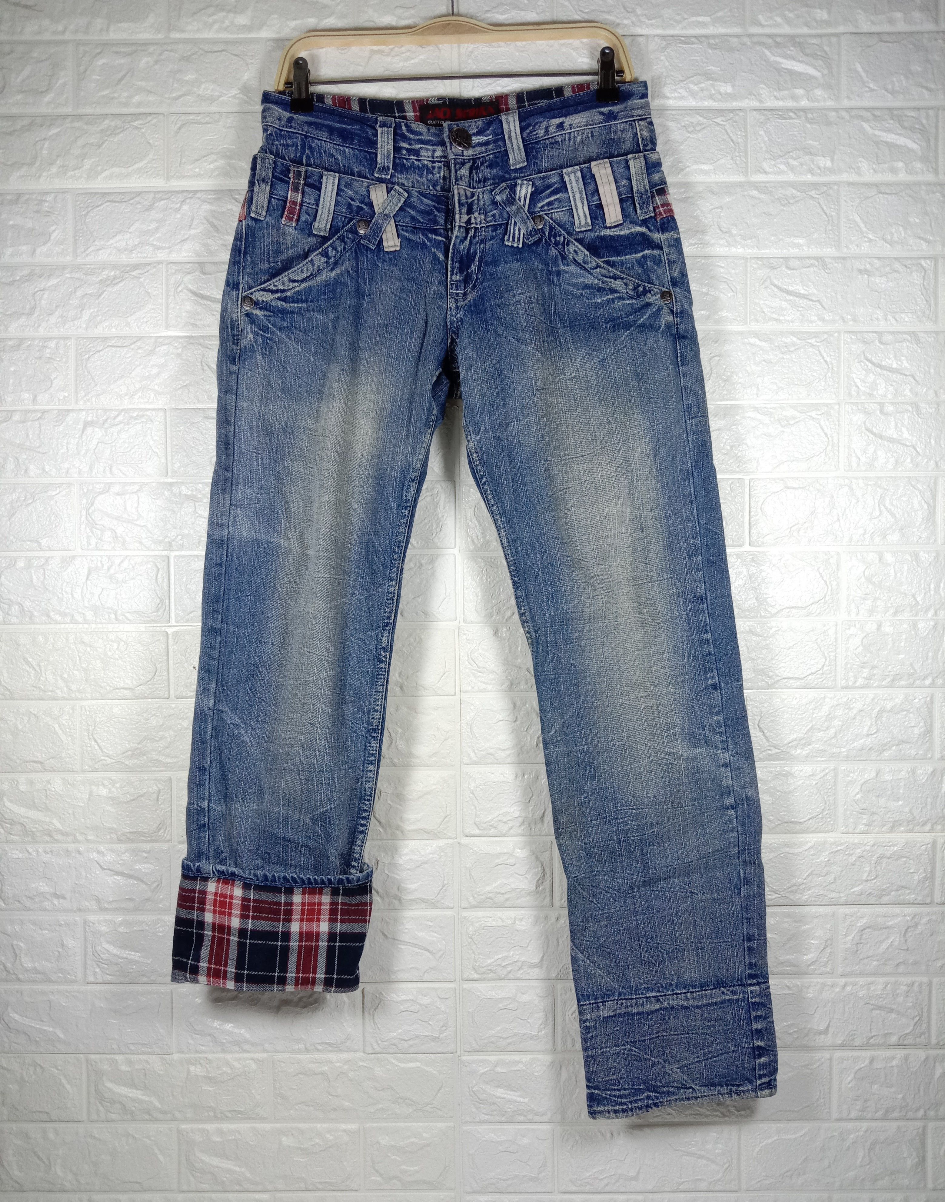 Japanese Brand Japanese Hybrid Jack Serika Dauble Waist Jeans Size US 32 / EU 48 - 1 Thumbnail