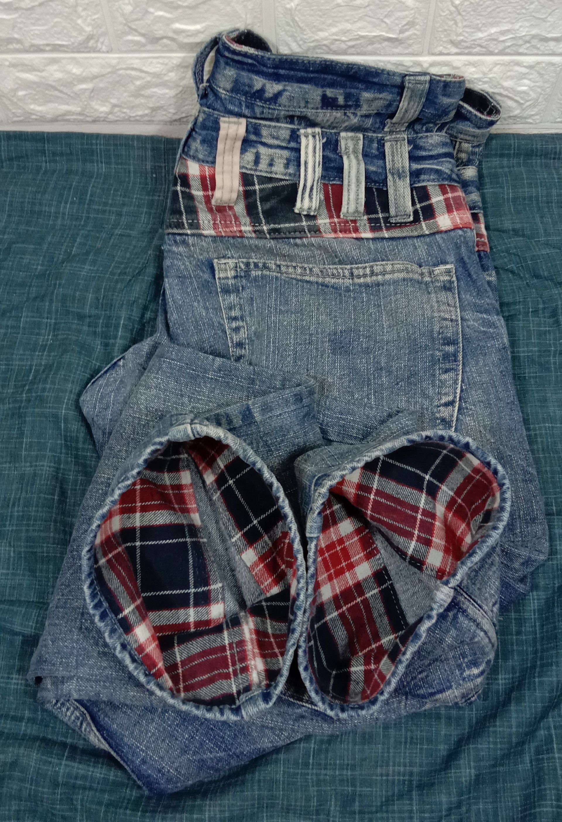 Japanese Brand Japanese Hybrid Jack Serika Dauble Waist Jeans Size US 32 / EU 48 - 19 Thumbnail
