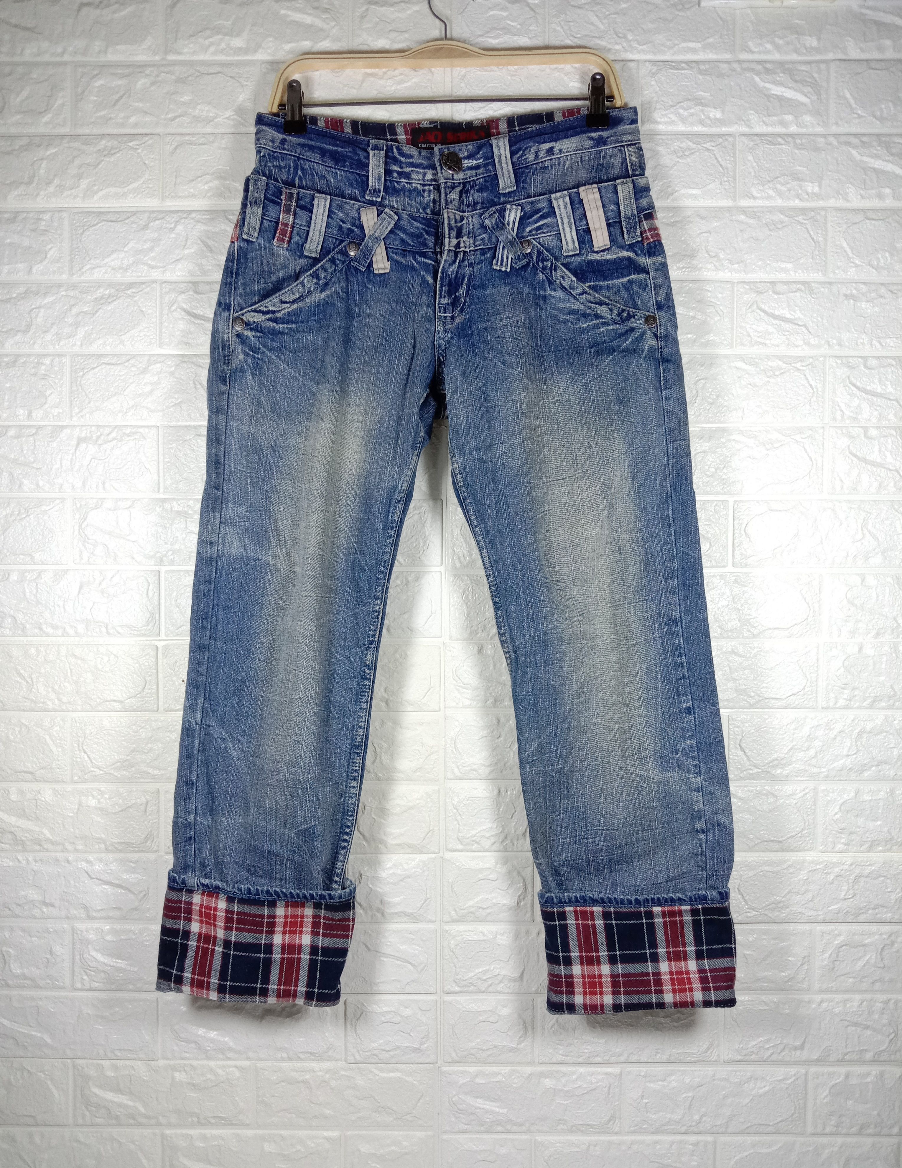 Japanese Brand Japanese Hybrid Jack Serika Dauble Waist Jeans Size US 32 / EU 48 - 3 Thumbnail