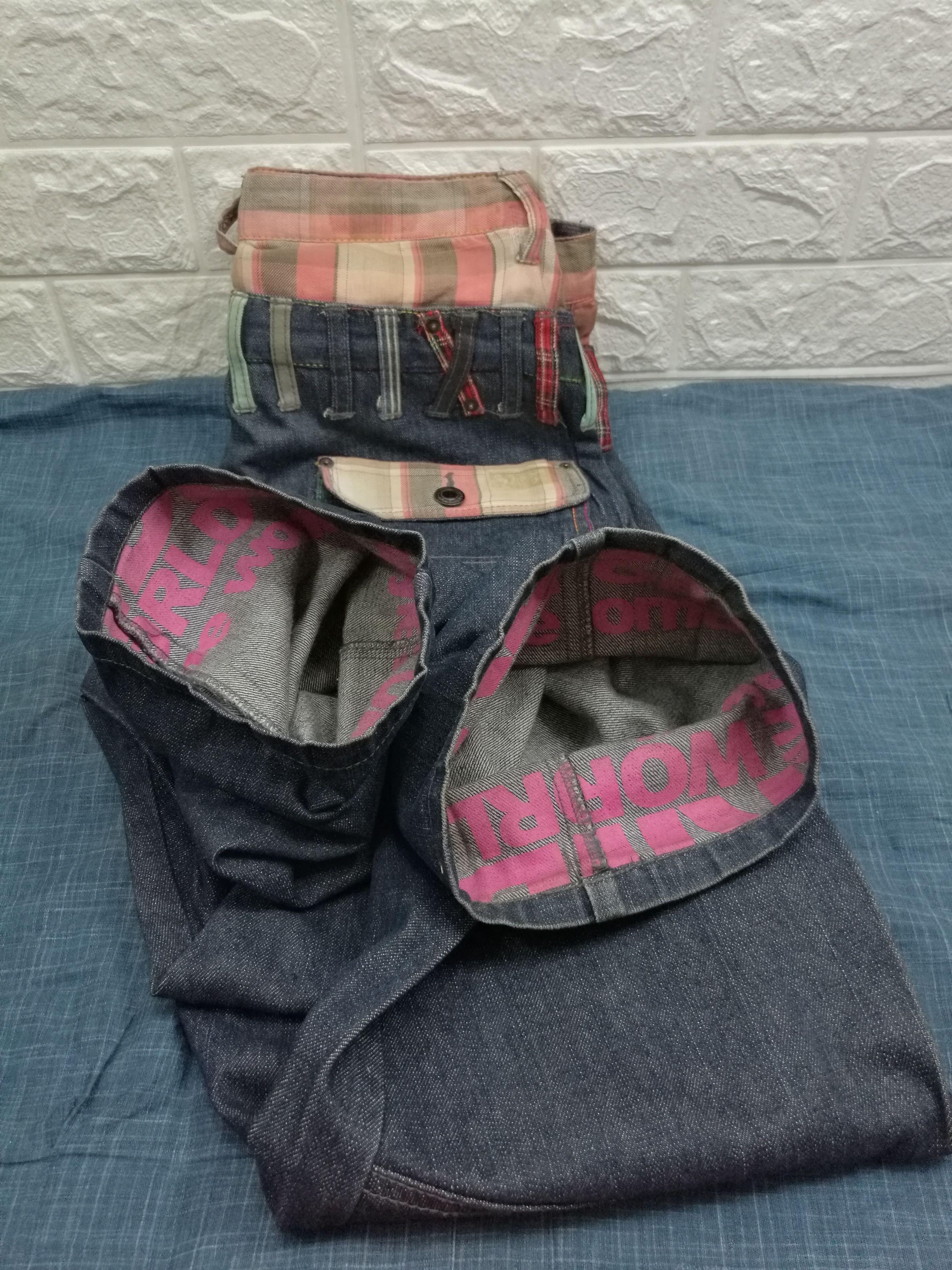 Japanese Brand Double Waist Jeans Japanese SORRIDERE Denim Size US 32 / EU 48 - 9 Thumbnail