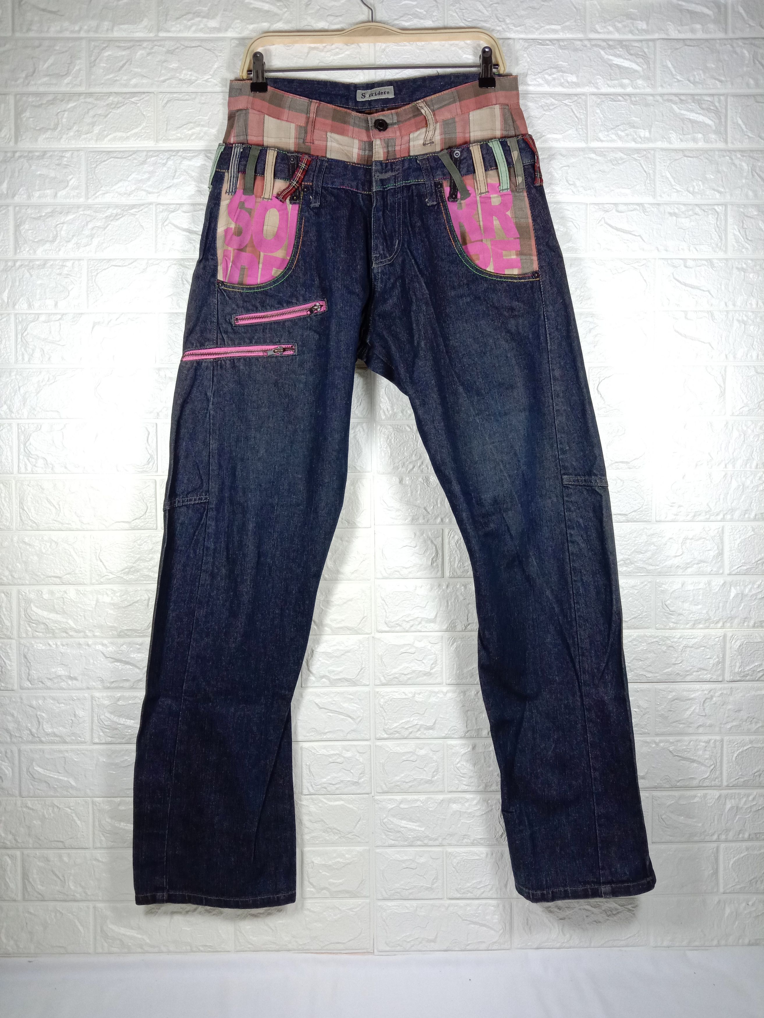 Japanese Brand Double Waist Jeans Japanese SORRIDERE Denim Size US 32 / EU 48 - 5 Thumbnail