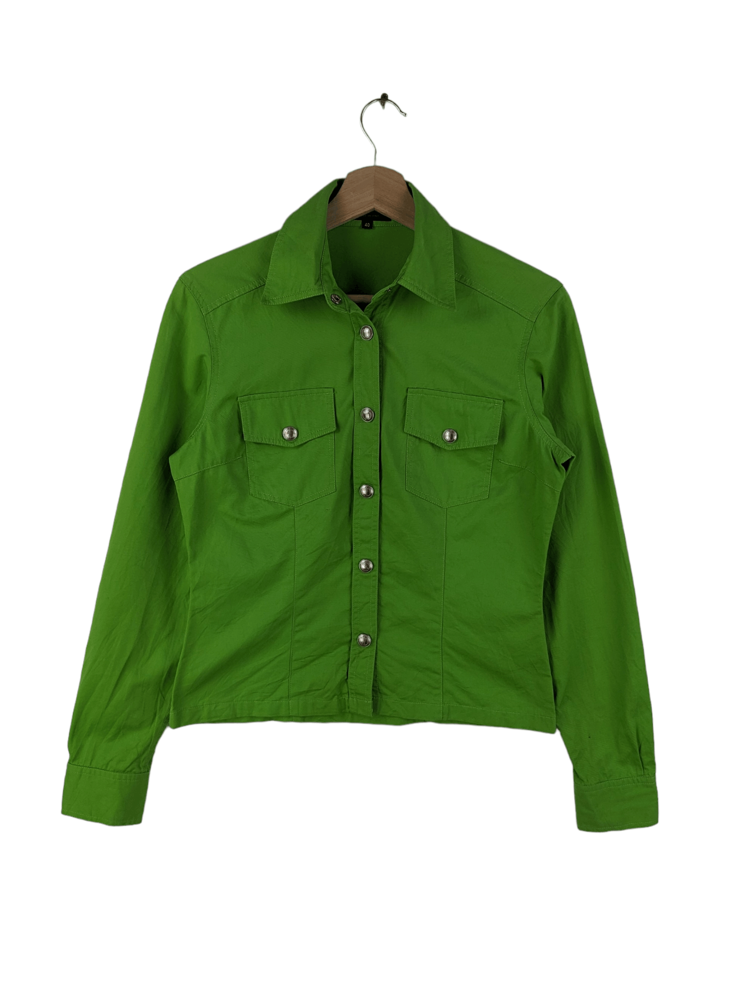 Gucci Gucci Shirt Button Up Cropped Summer Spring Edition Size S / US 4 / IT 40 - 1 Thumbnail
