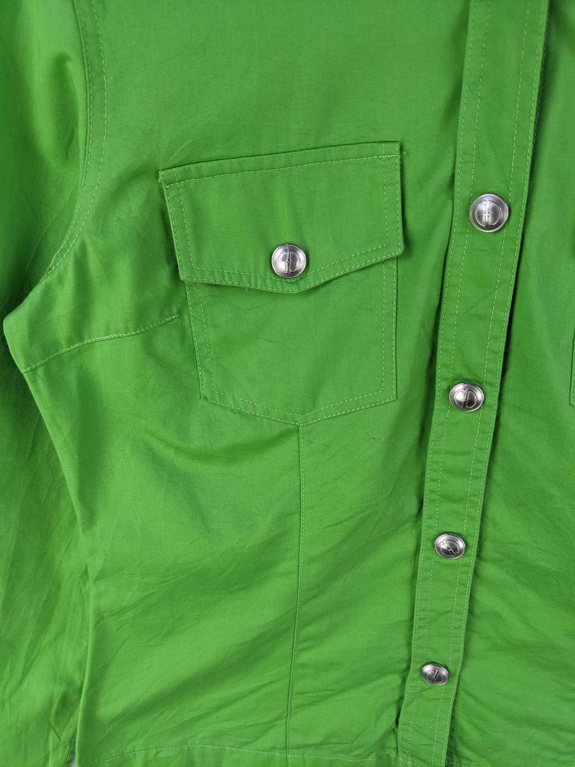 Gucci Gucci Shirt Button Up Cropped Summer Spring Edition Size S / US 4 / IT 40 - 11 Thumbnail