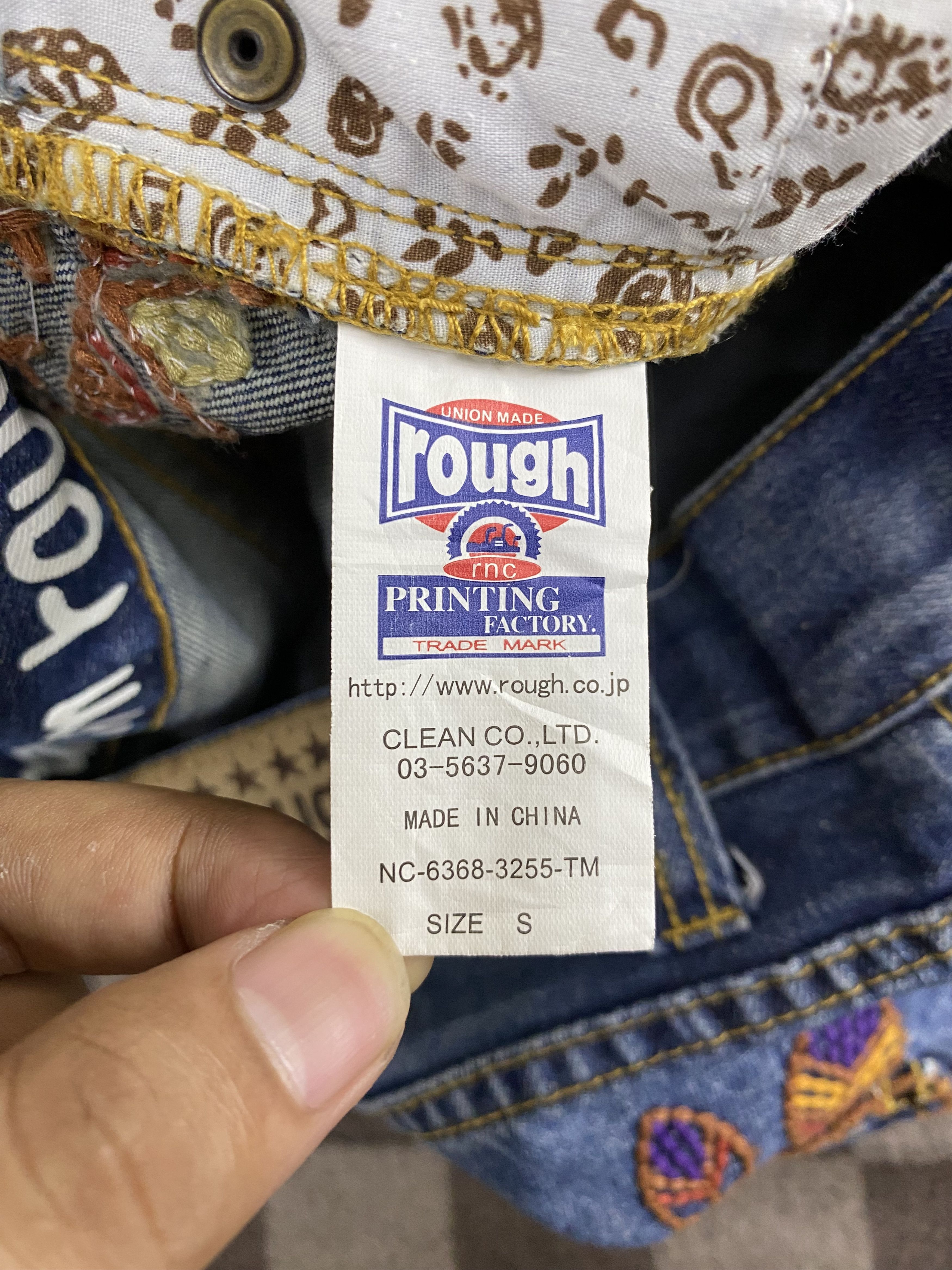 Japanese Brand Vintage Japanese Brand Rough Multi Pocket Sashiko Jean Size US 30 / EU 46 - 11 Thumbnail