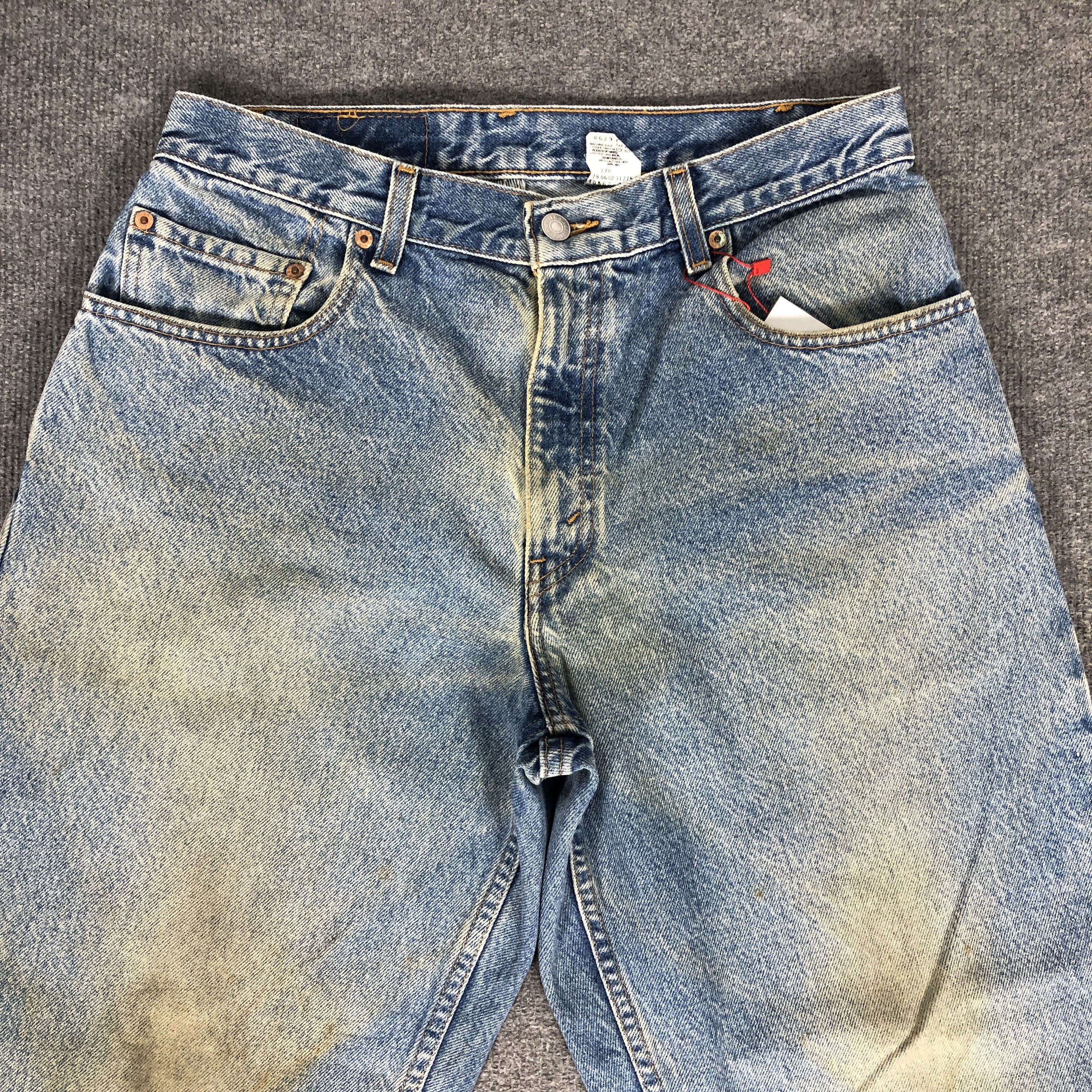 Levi's Vintage Levi's 560 Loose Fit Taper Leg Rusty Faded Blue Jean Size US 32 / EU 48 - 3 Thumbnail