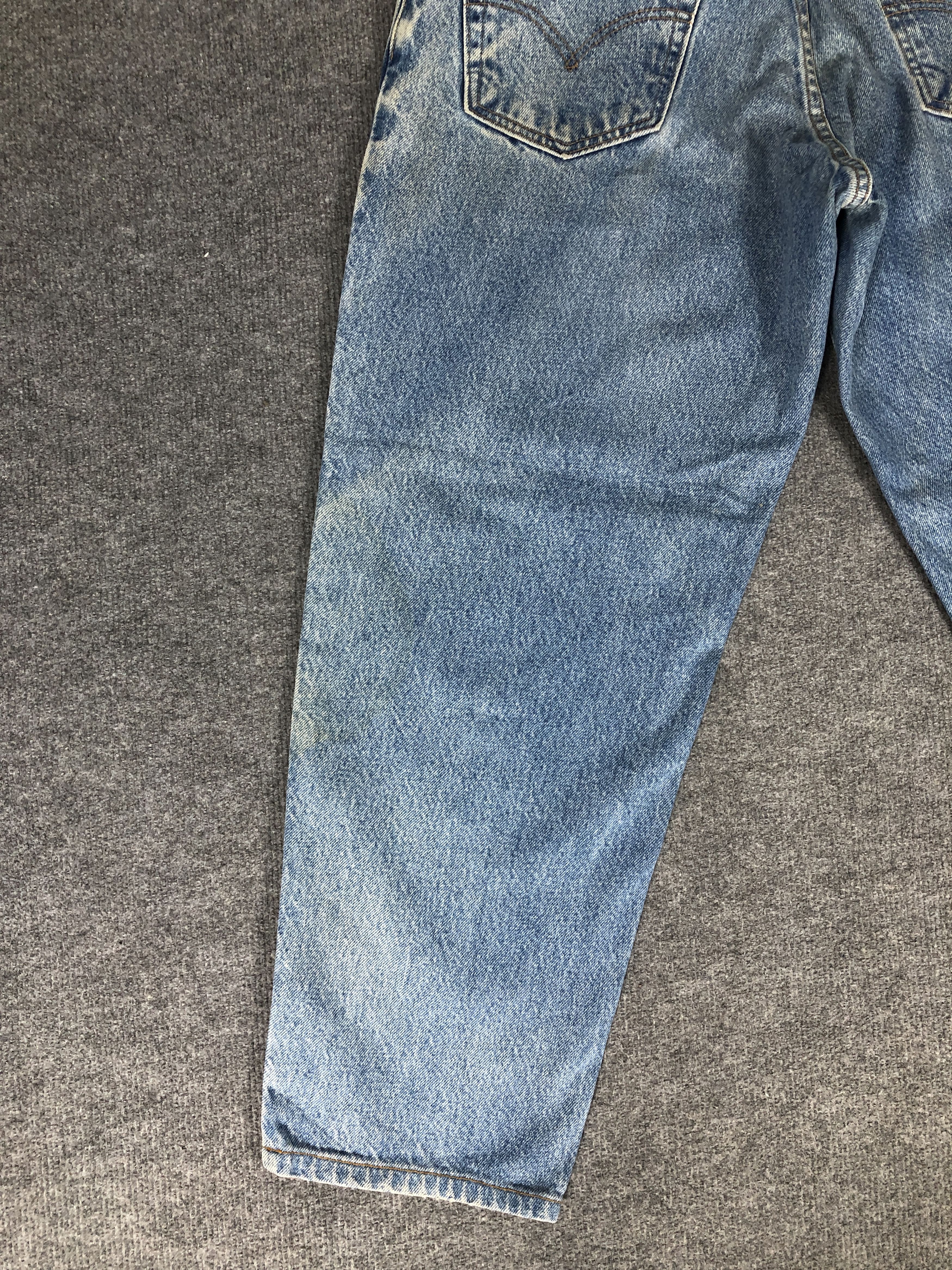 Levi's Vintage Levi's 560 Loose Fit Taper Leg Rusty Faded Blue Jean Size US 32 / EU 48 - 8 Thumbnail