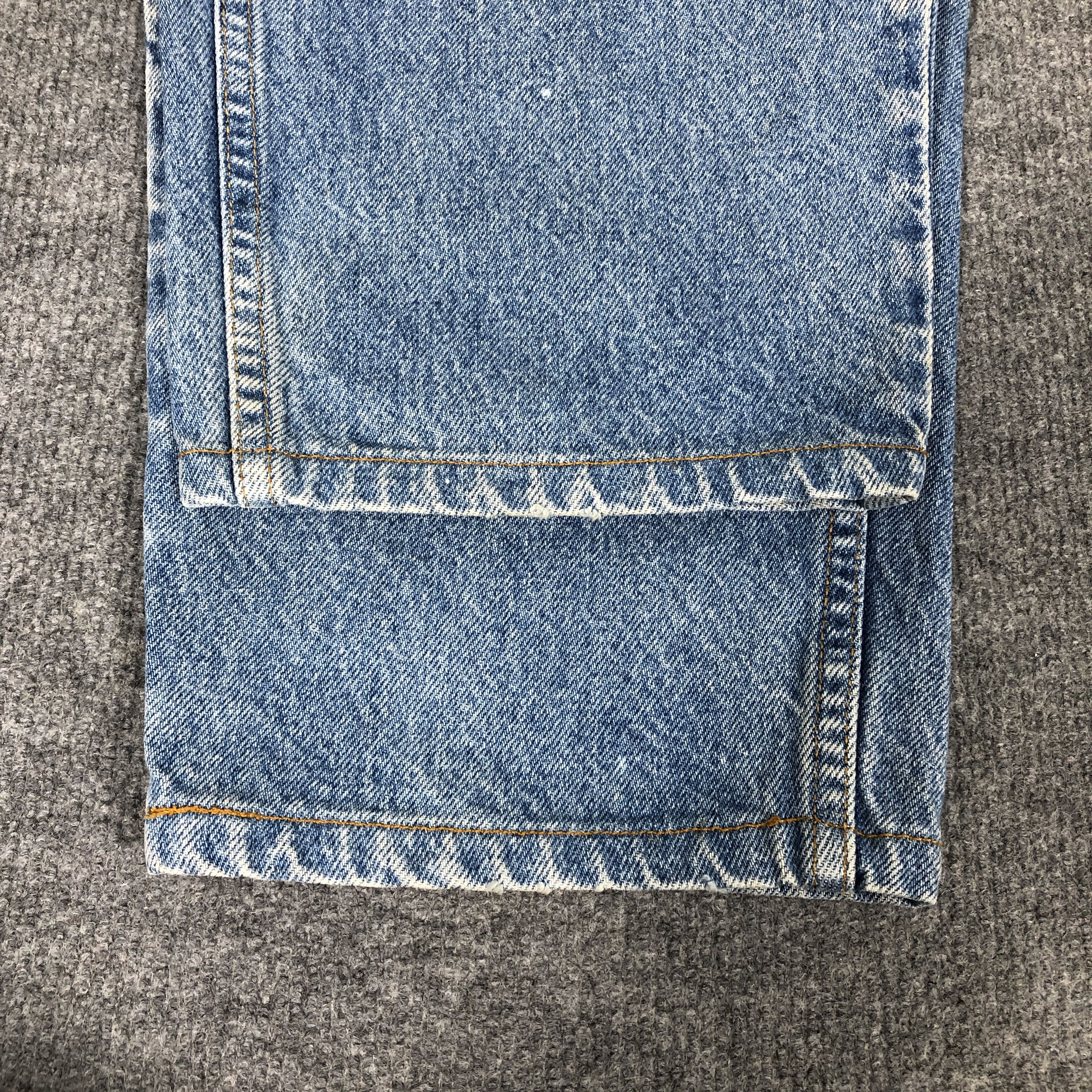 Levi's Vintage Levi's 560 Loose Fit Taper Leg Rusty Faded Blue Jean Size US 32 / EU 48 - 12 Thumbnail