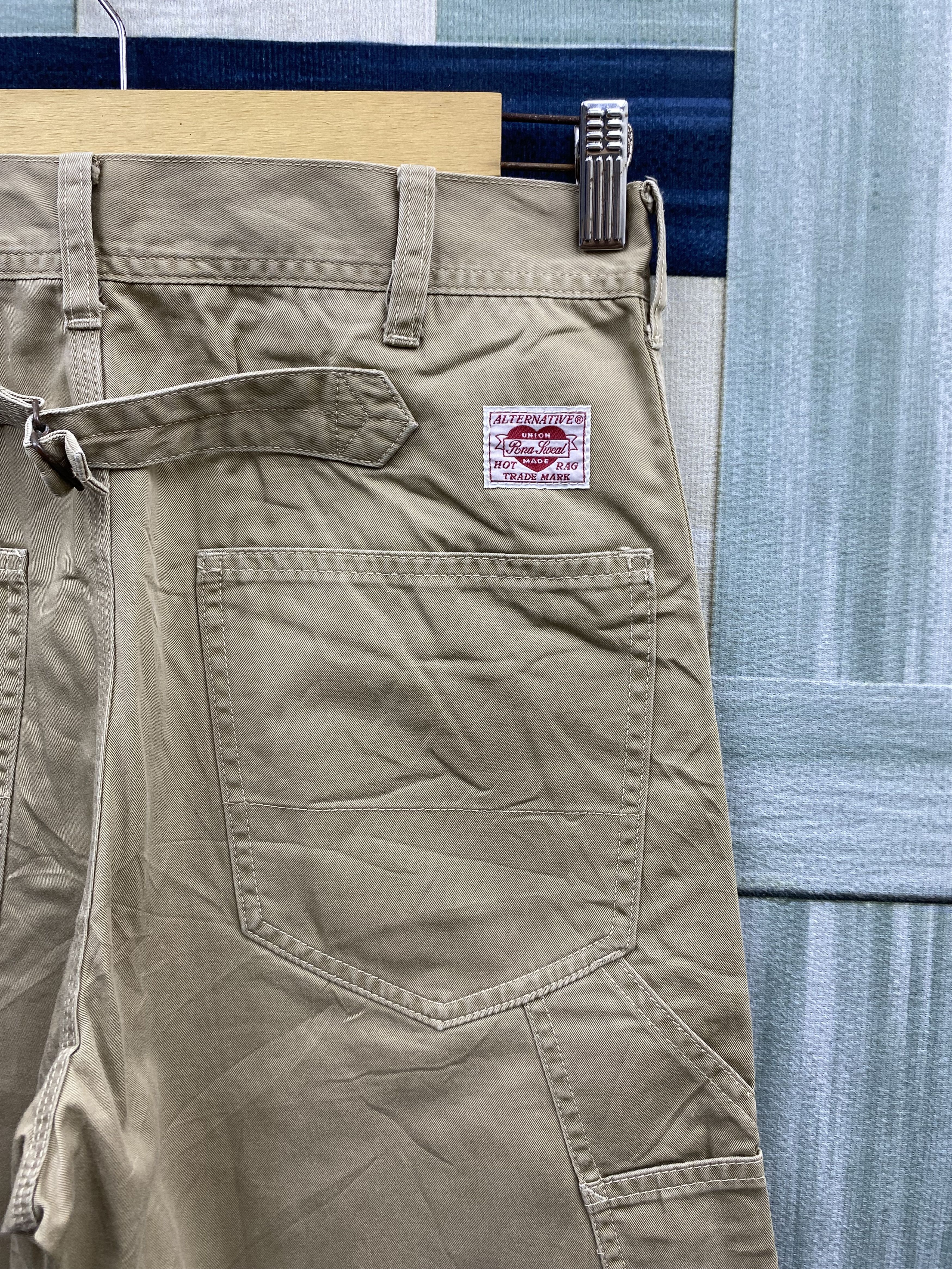 Japanese Brand Japanese Brand RNA Back Buckle Carpenter Pant Size US 31 - 5 Thumbnail