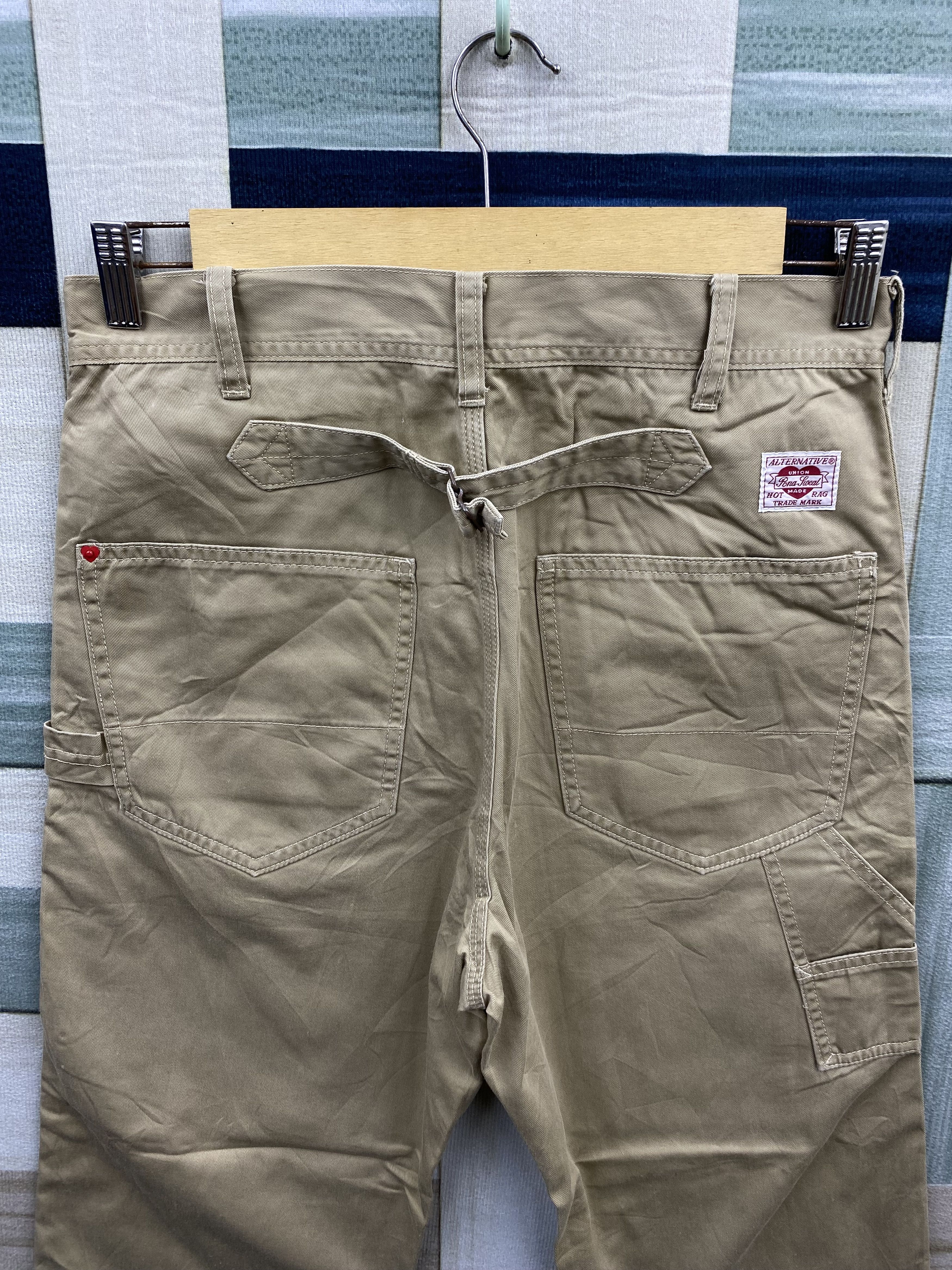 Japanese Brand Japanese Brand RNA Back Buckle Carpenter Pant Size US 31 - 4 Thumbnail