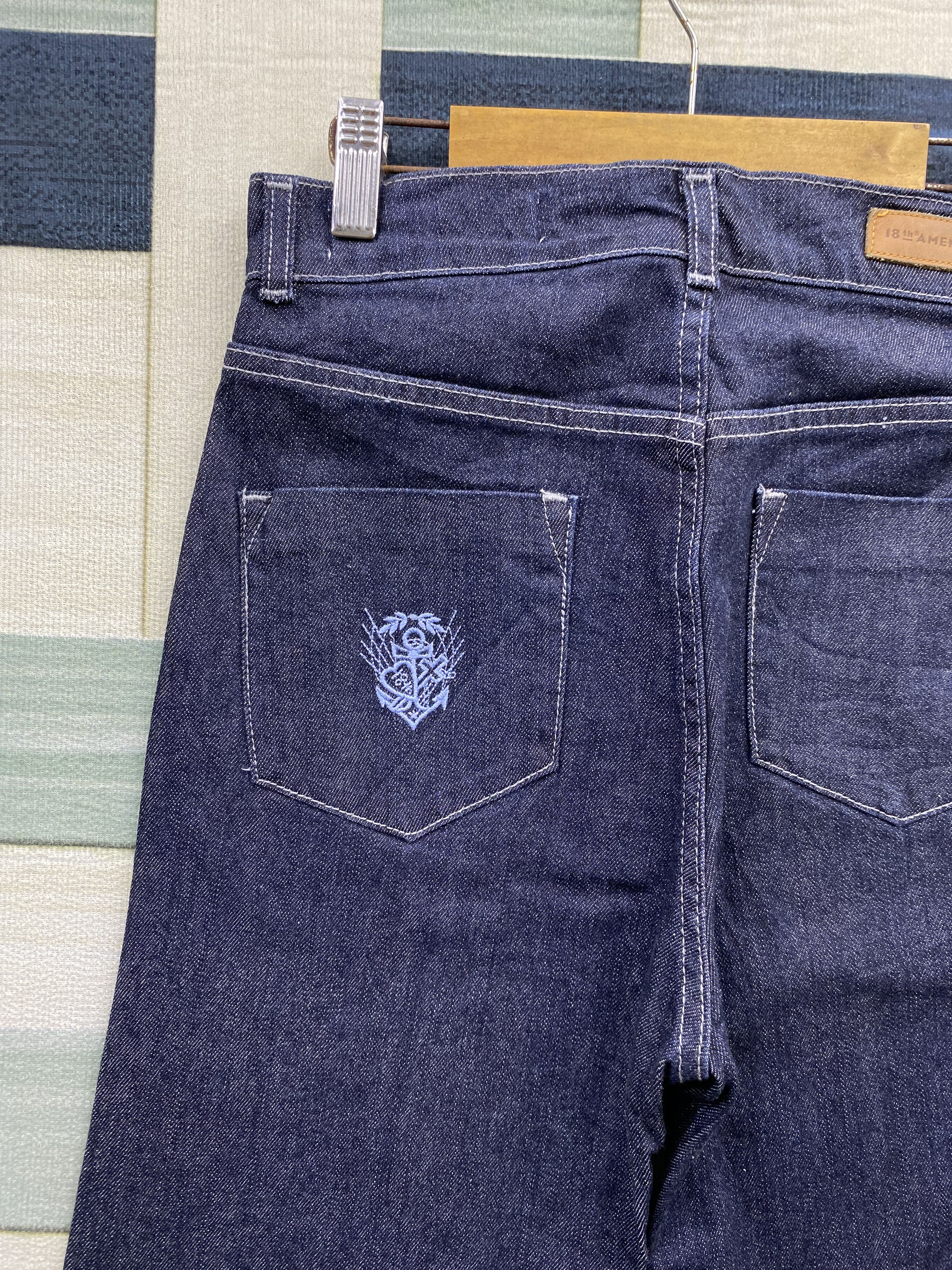 Designer 18th Amendment Bacall Wide Leg Flare High Waist Jean Size 26" / US 2 / IT 38 - 8 Thumbnail