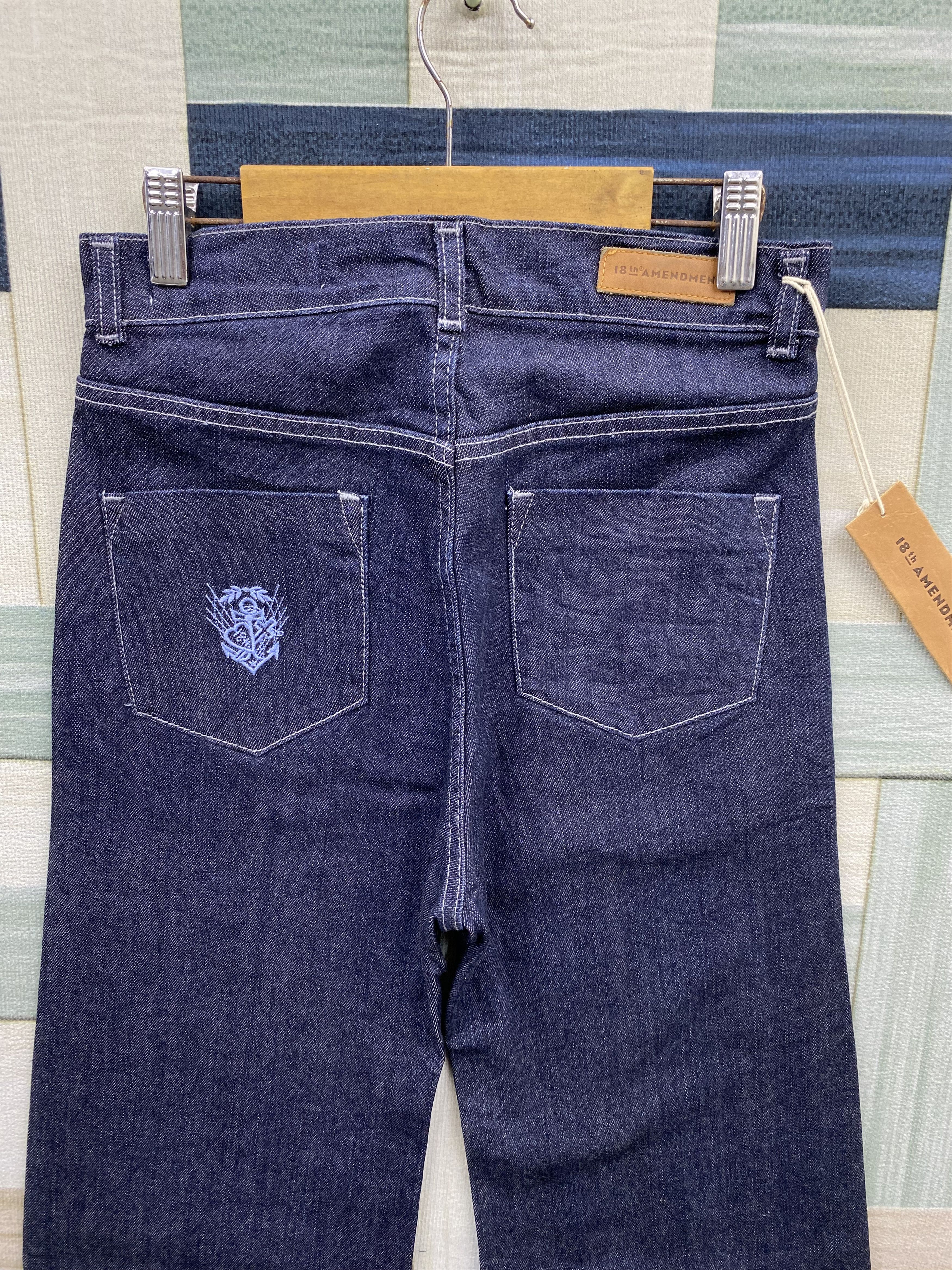 Designer 18th Amendment Bacall Wide Leg Flare High Waist Jean Size 26" / US 2 / IT 38 - 7 Thumbnail