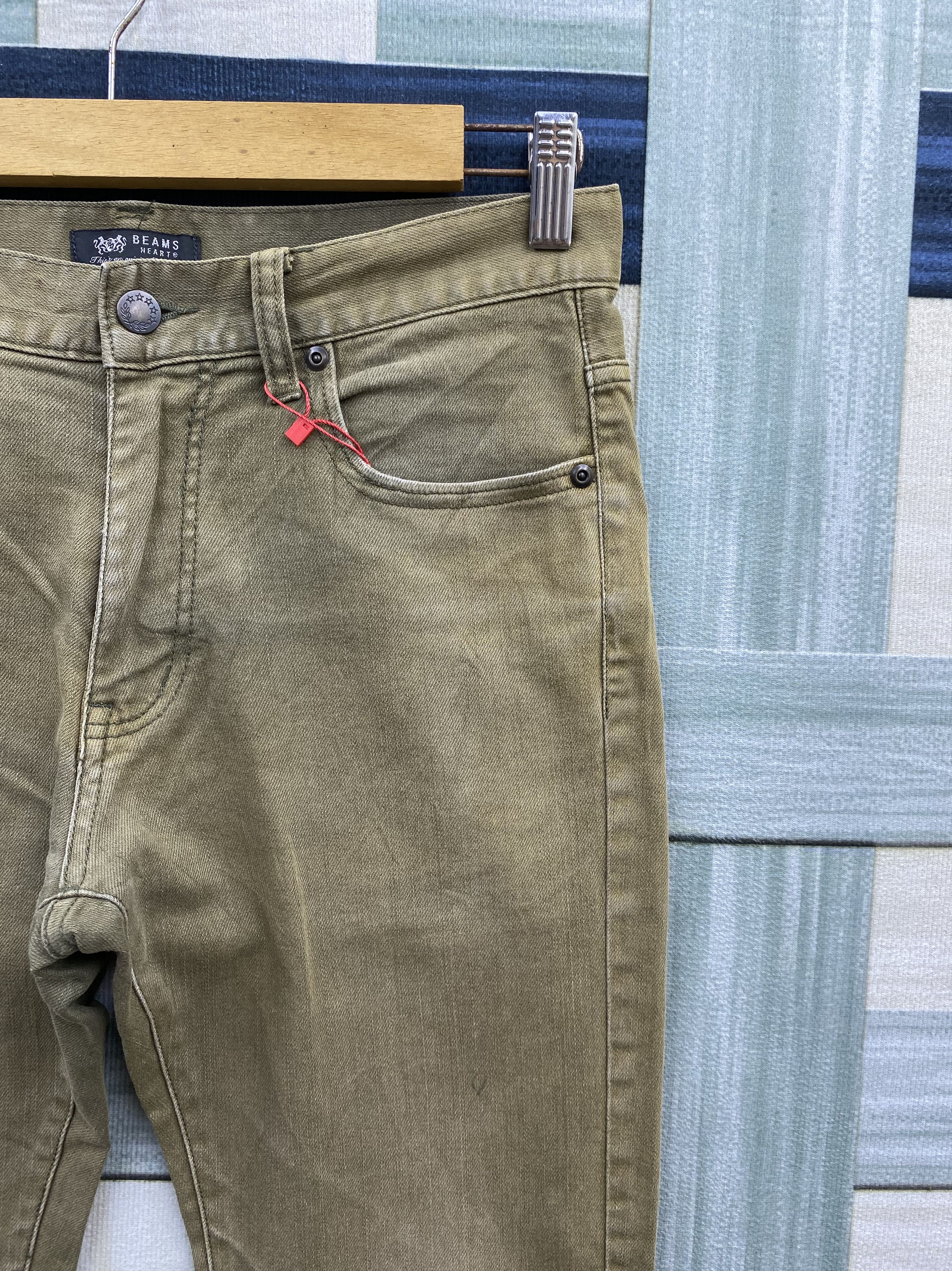 Beams Plus Beams Heart Faded Jean Size US 31 - 7 Thumbnail