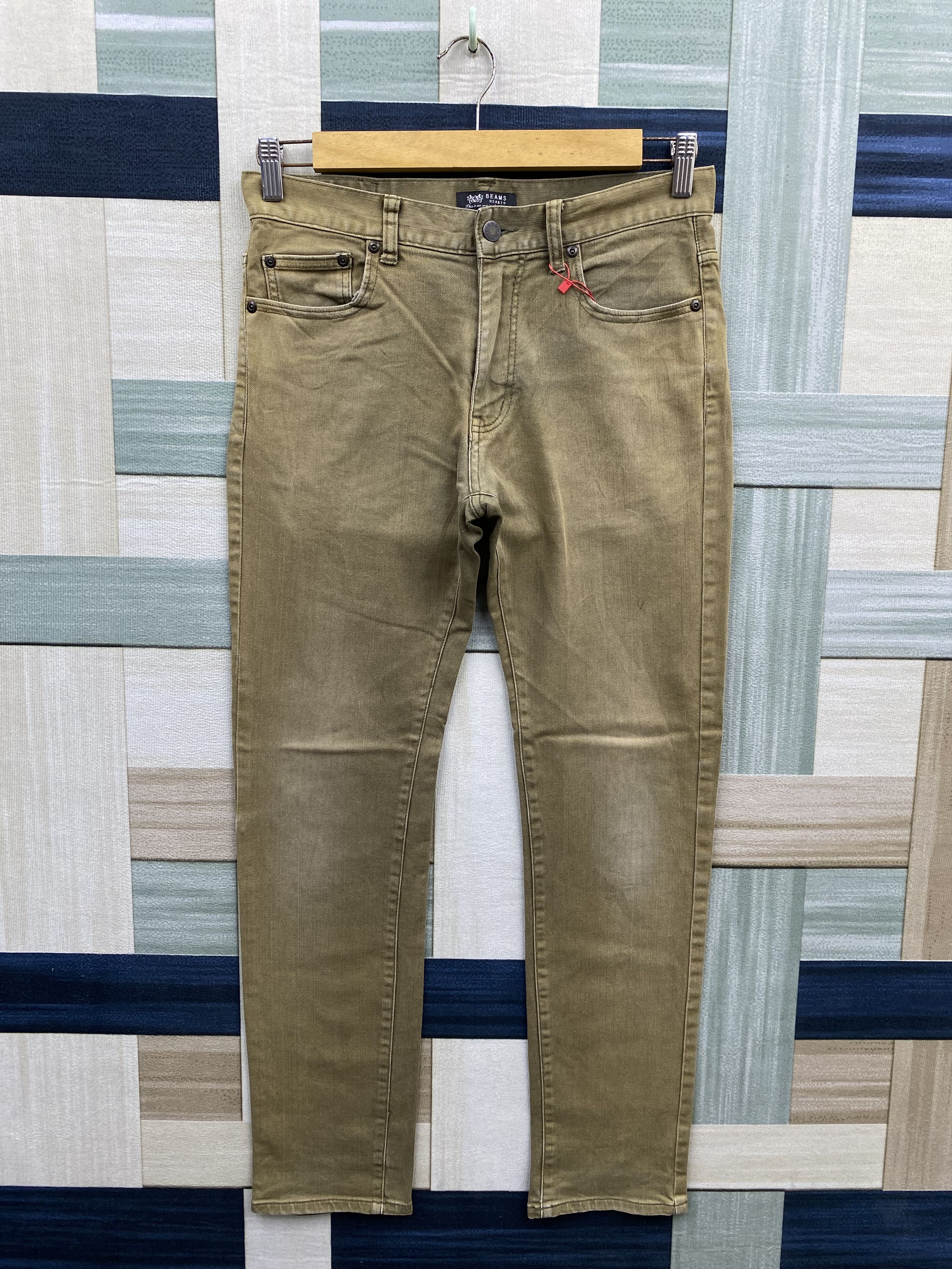Beams Plus Beams Heart Faded Jean Size US 31 - 1 Thumbnail