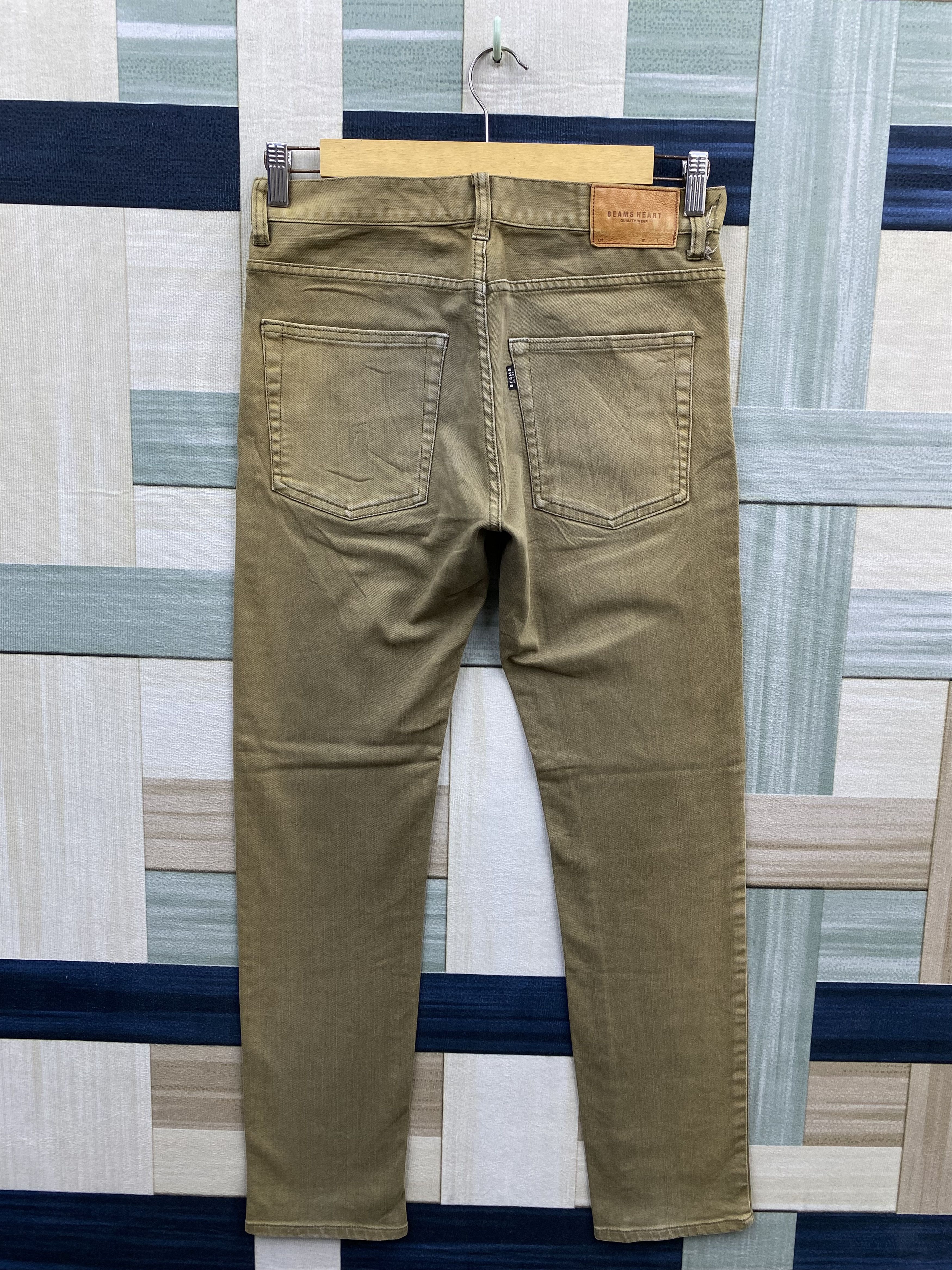 Beams Plus Beams Heart Faded Jean Size US 31 - 2 Thumbnail