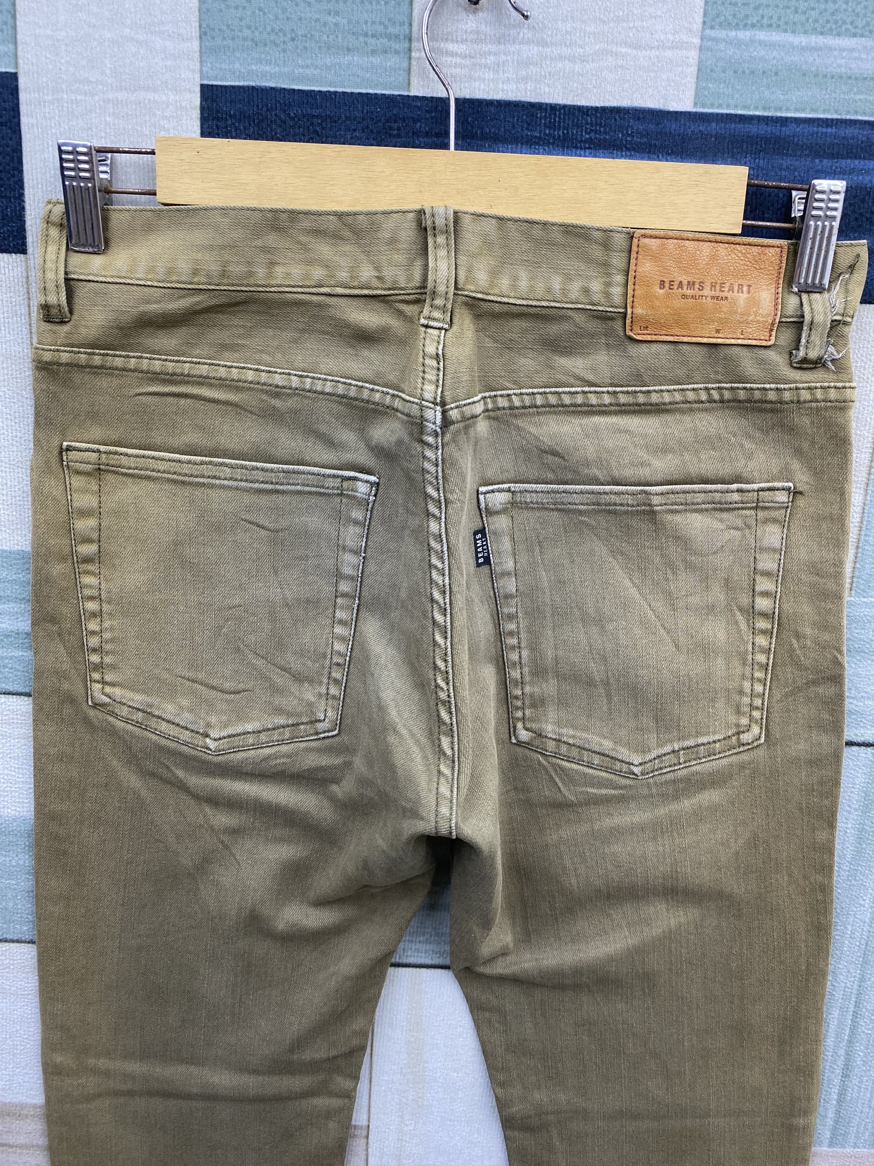Beams Plus Beams Heart Faded Jean Size US 31 - 4 Thumbnail