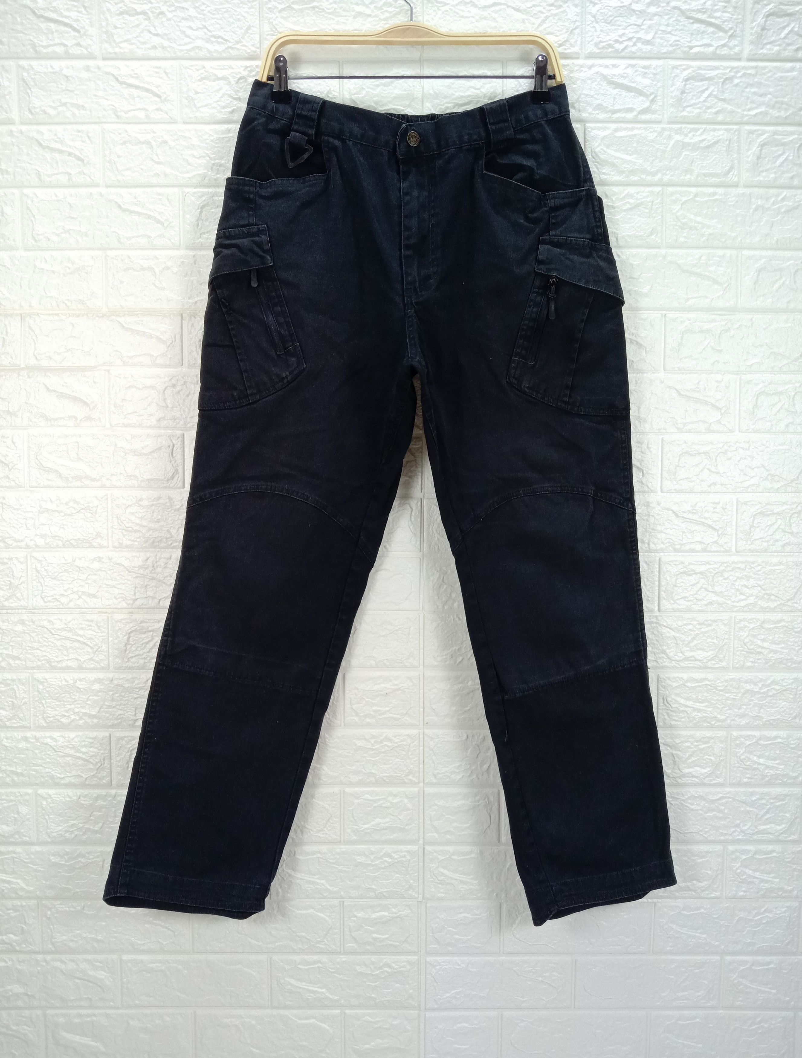 Japanese Brand Vintage Japanese A.Archonship Tactical Utility Cargo Pants Size US 31 - 1 Thumbnail