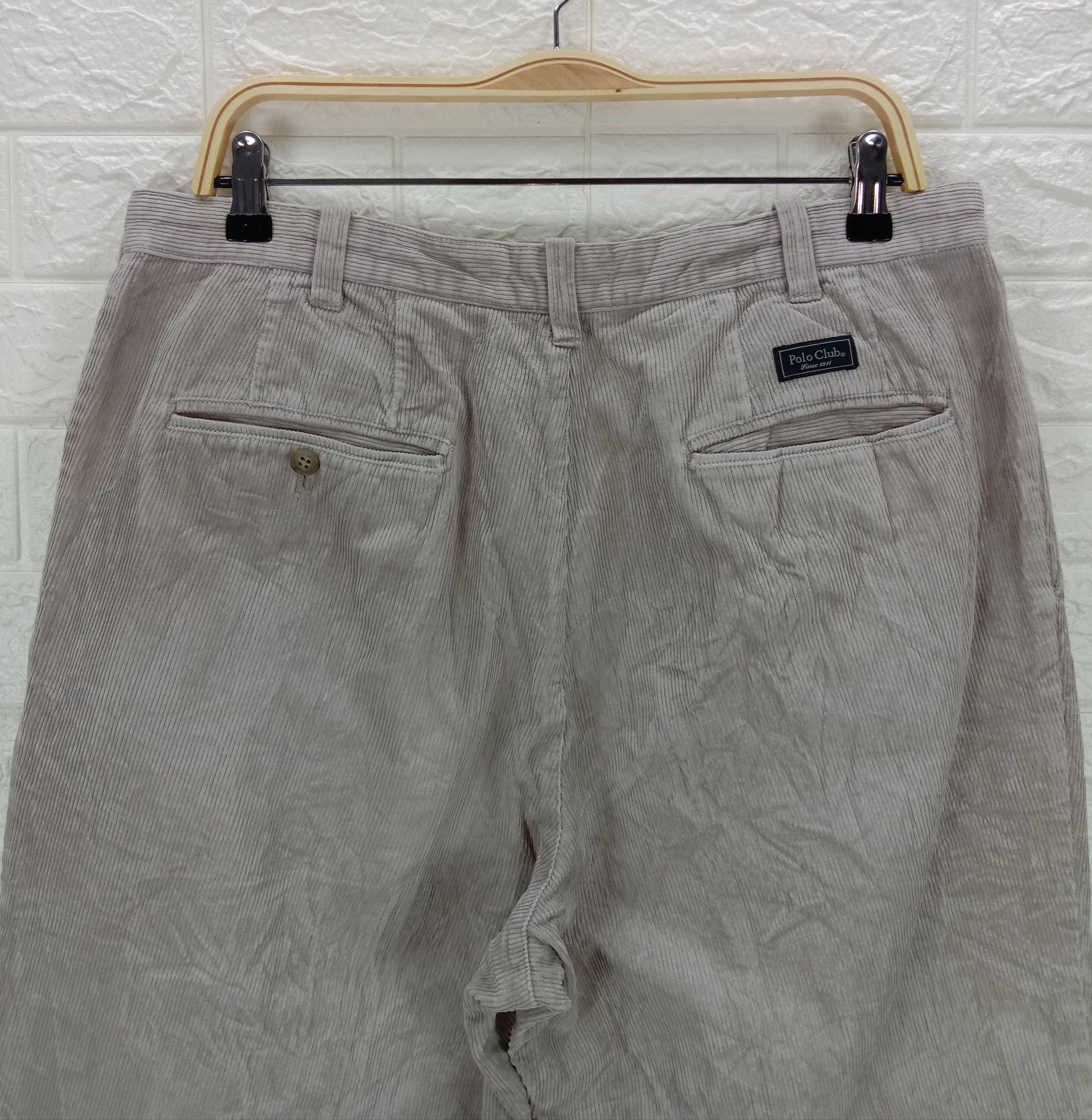 U.S. Polo Assn. Vintage Baggy Polo Corduroy Pants Size US 34 / EU 50 - 6 Thumbnail