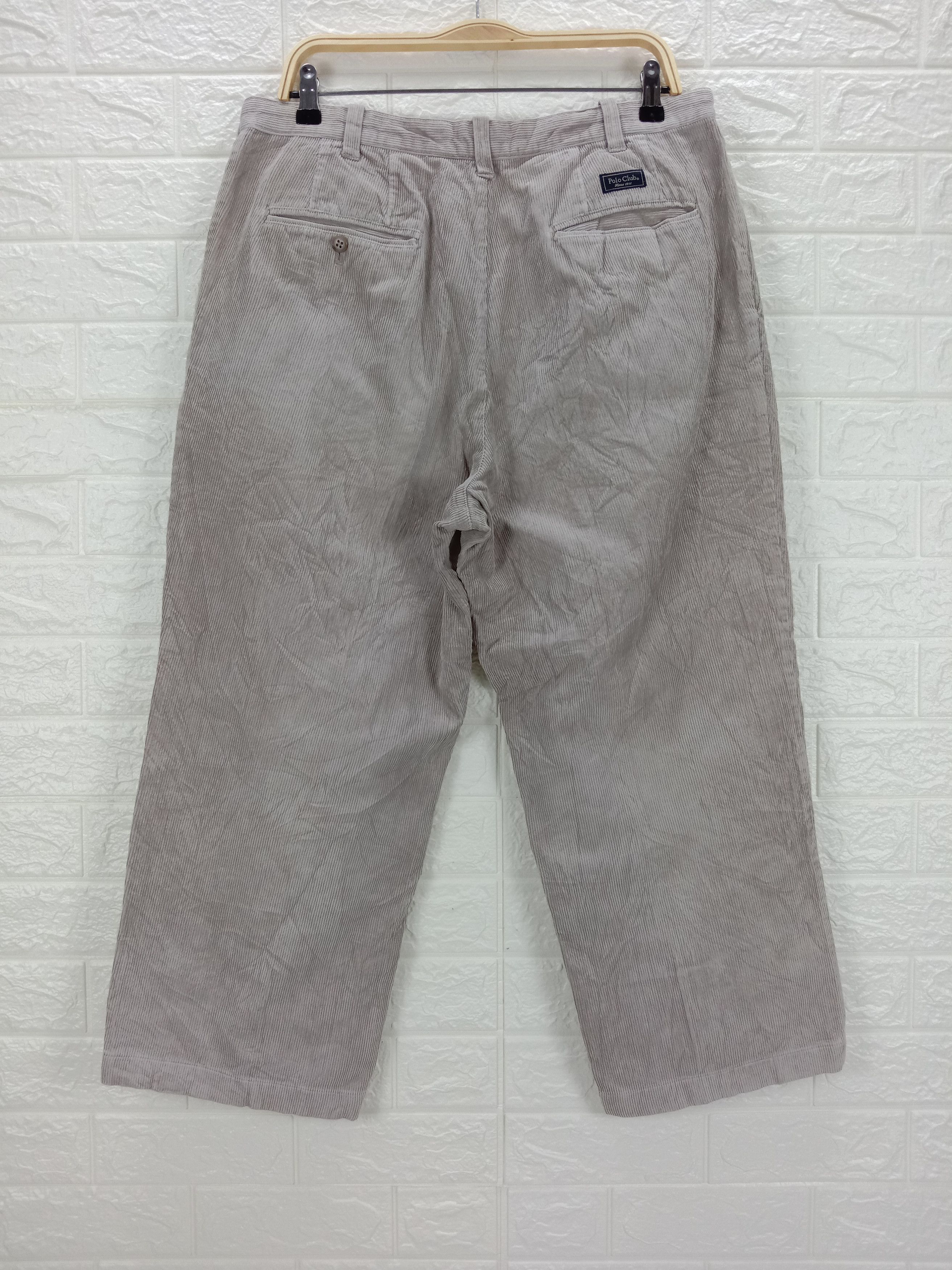 U.S. Polo Assn. Vintage Baggy Polo Corduroy Pants Size US 34 / EU 50 - 5 Thumbnail