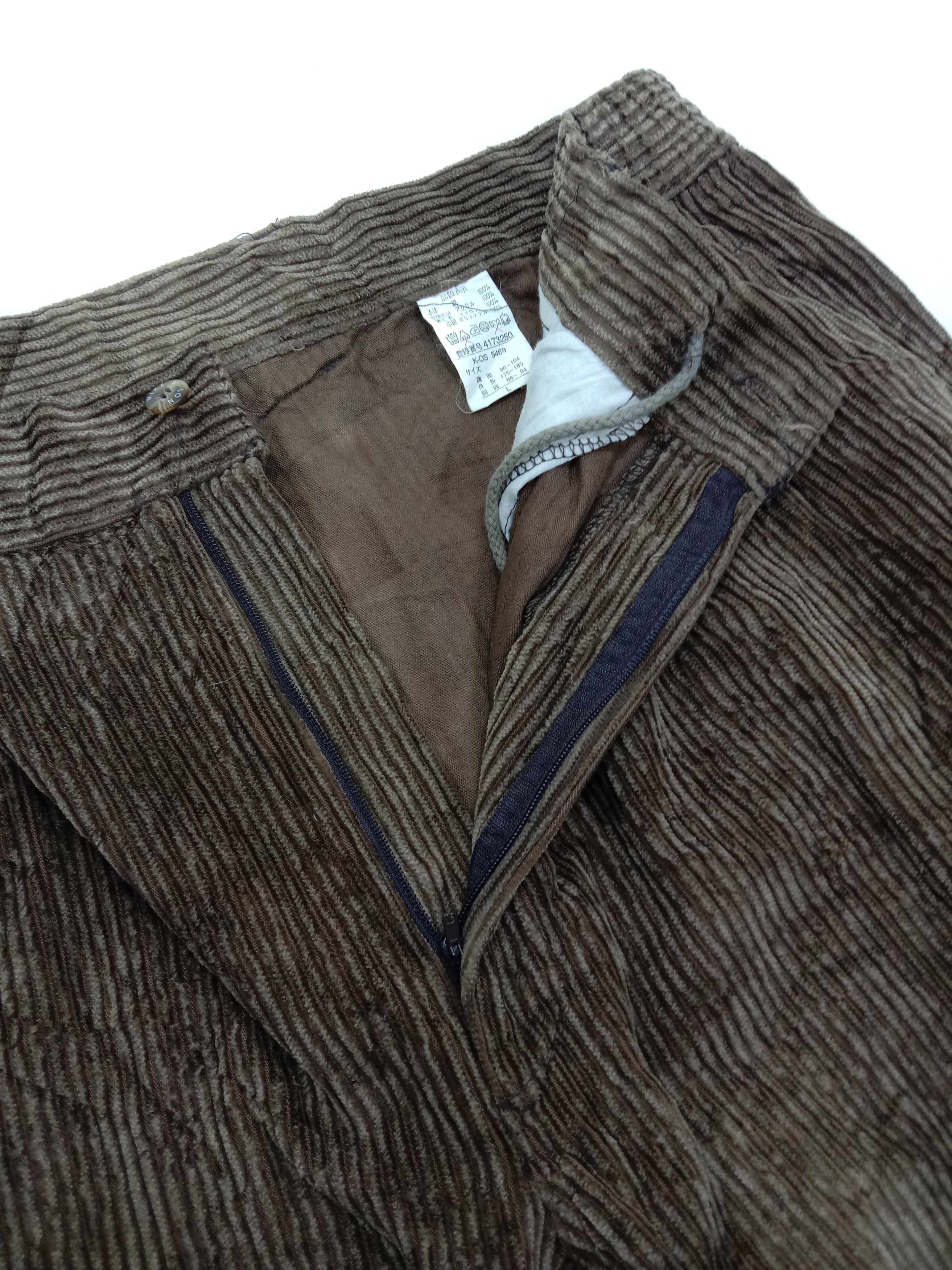 Vintage Vintage Japanese Baggy Wike & Lon Corduroy Pants Size US 36 / EU 52 - 9 Thumbnail