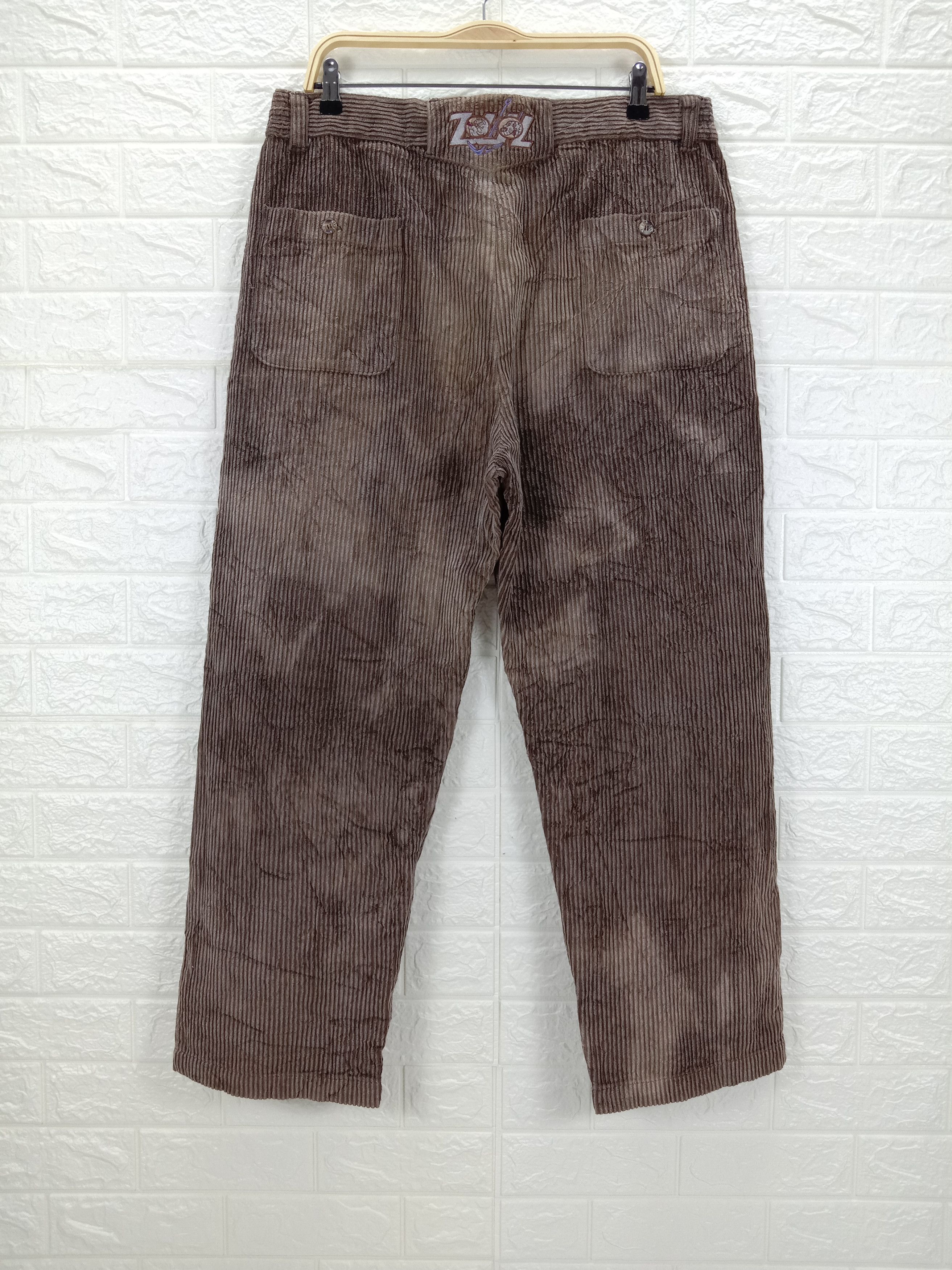 Vintage Vintage Japanese Baggy Wike & Lon Corduroy Pants Size US 36 / EU 52 - 5 Thumbnail