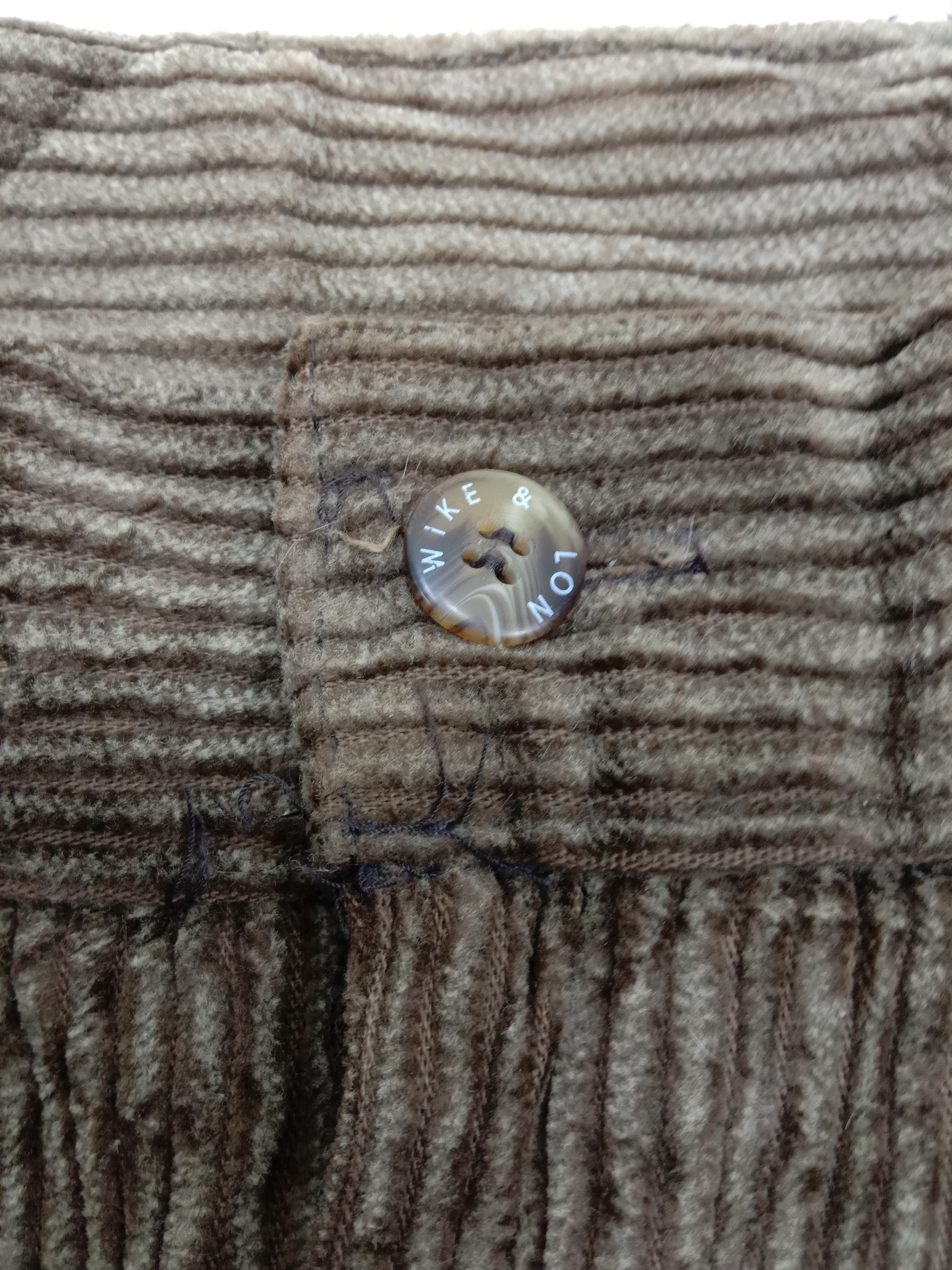 Vintage Vintage Japanese Baggy Wike & Lon Corduroy Pants Size US 36 / EU 52 - 10 Thumbnail