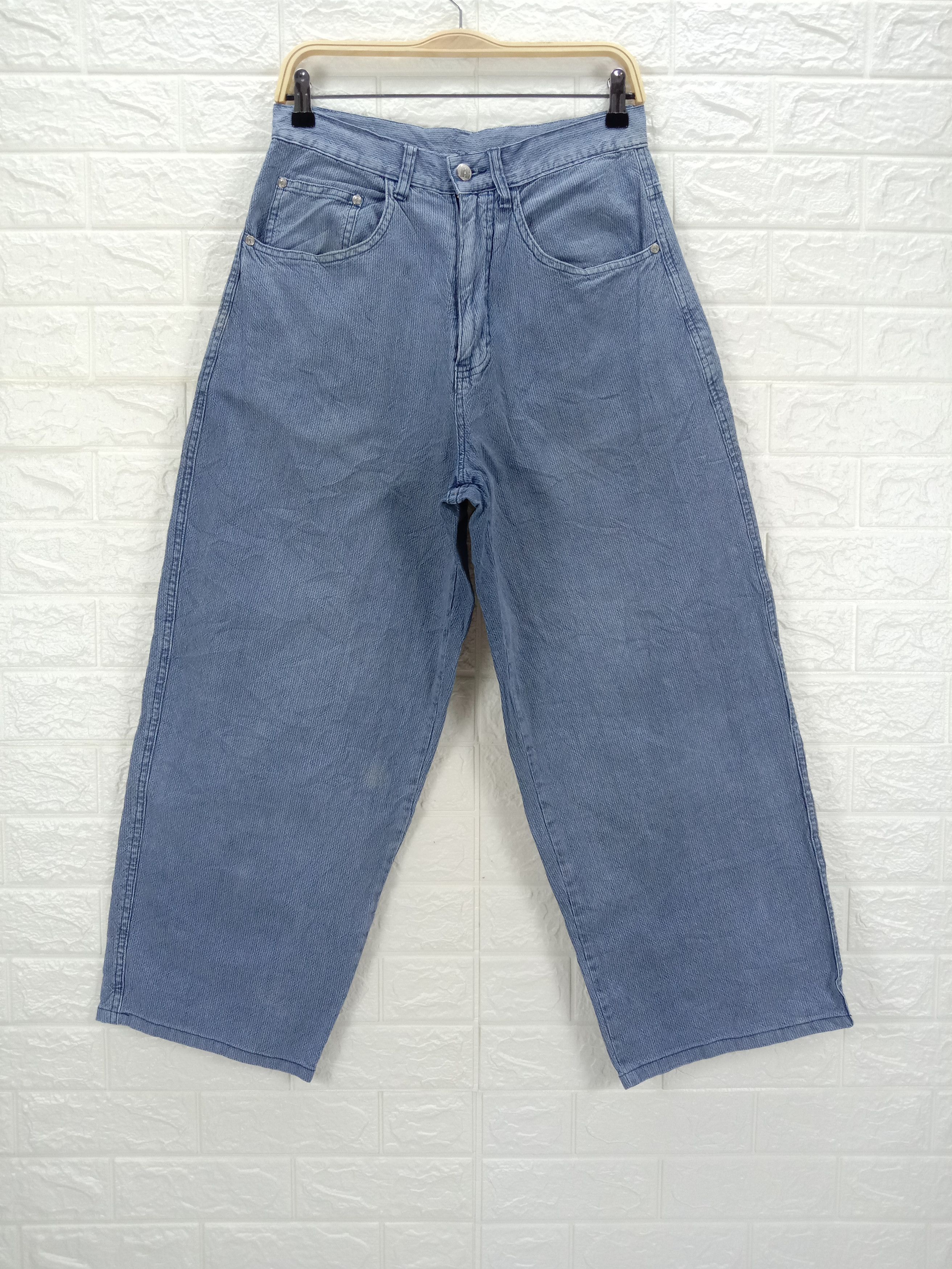 Japanese Brand Vintage Barrel Roll Baggy Jeans Size US 32 / EU 48 - 1 Thumbnail