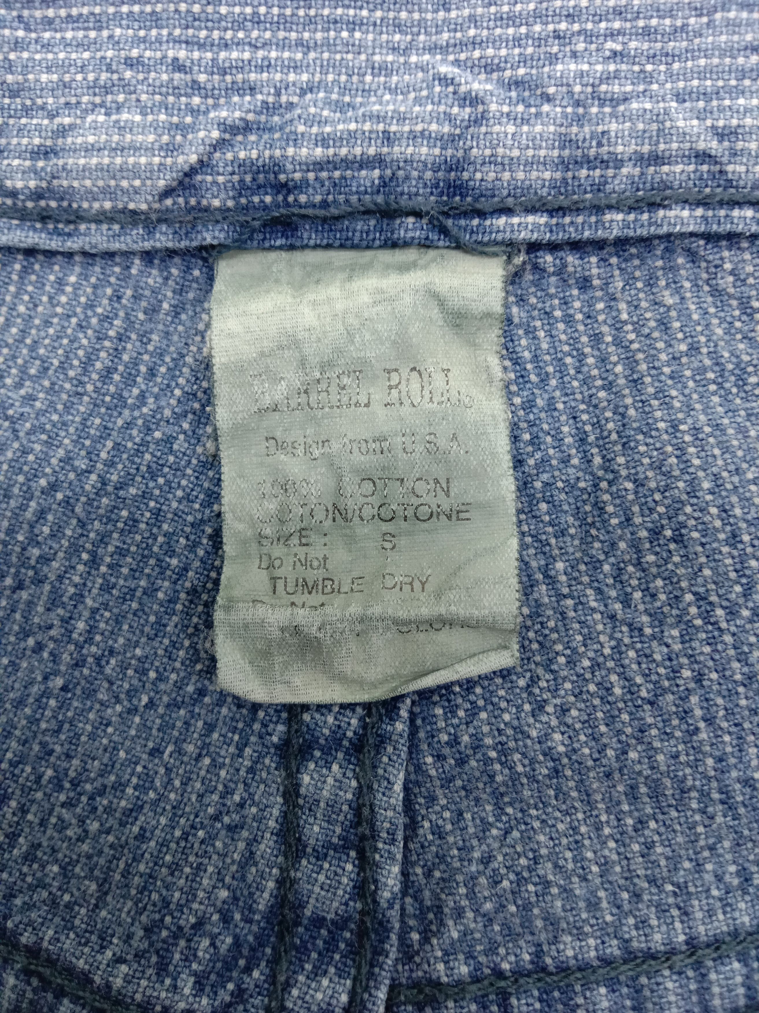 Japanese Brand Vintage Barrel Roll Baggy Jeans Size US 32 / EU 48 - 12 Thumbnail