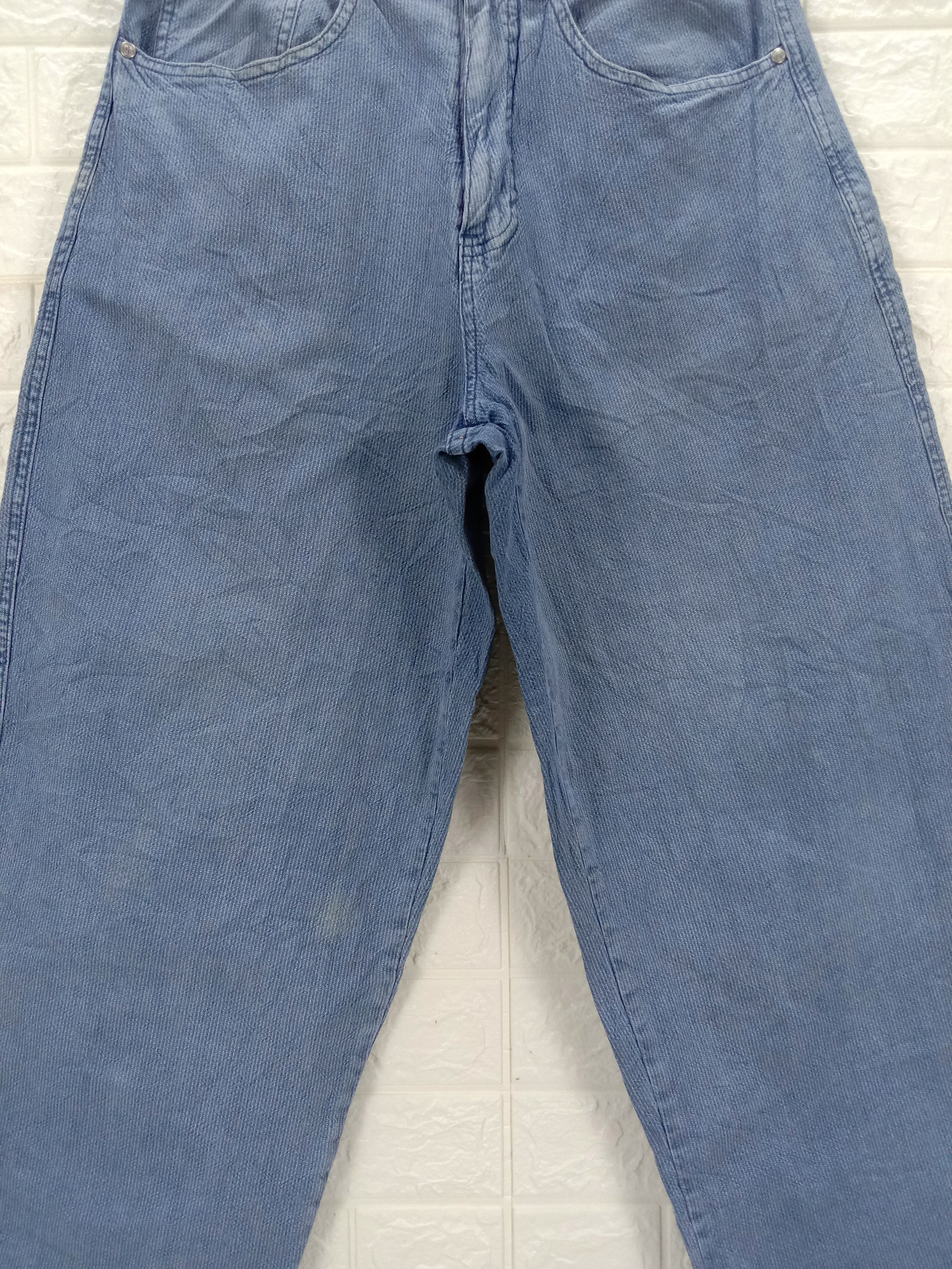 Japanese Brand Vintage Barrel Roll Baggy Jeans Size US 32 / EU 48 - 3 Thumbnail