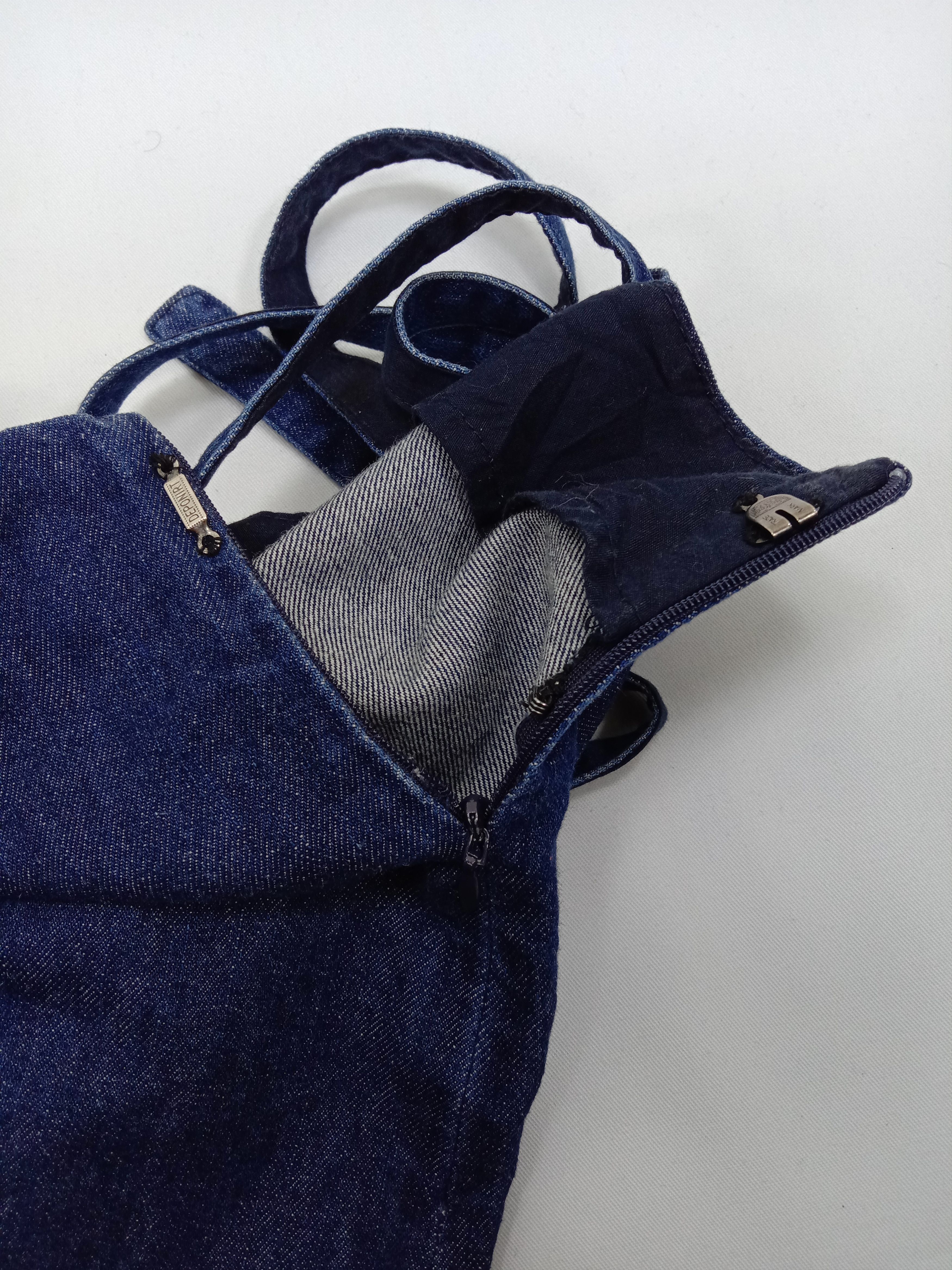 Japanese Brand Vintage Baggy Jeans Back Number Wide Denim Size US 32 / EU 48 - 12 Thumbnail