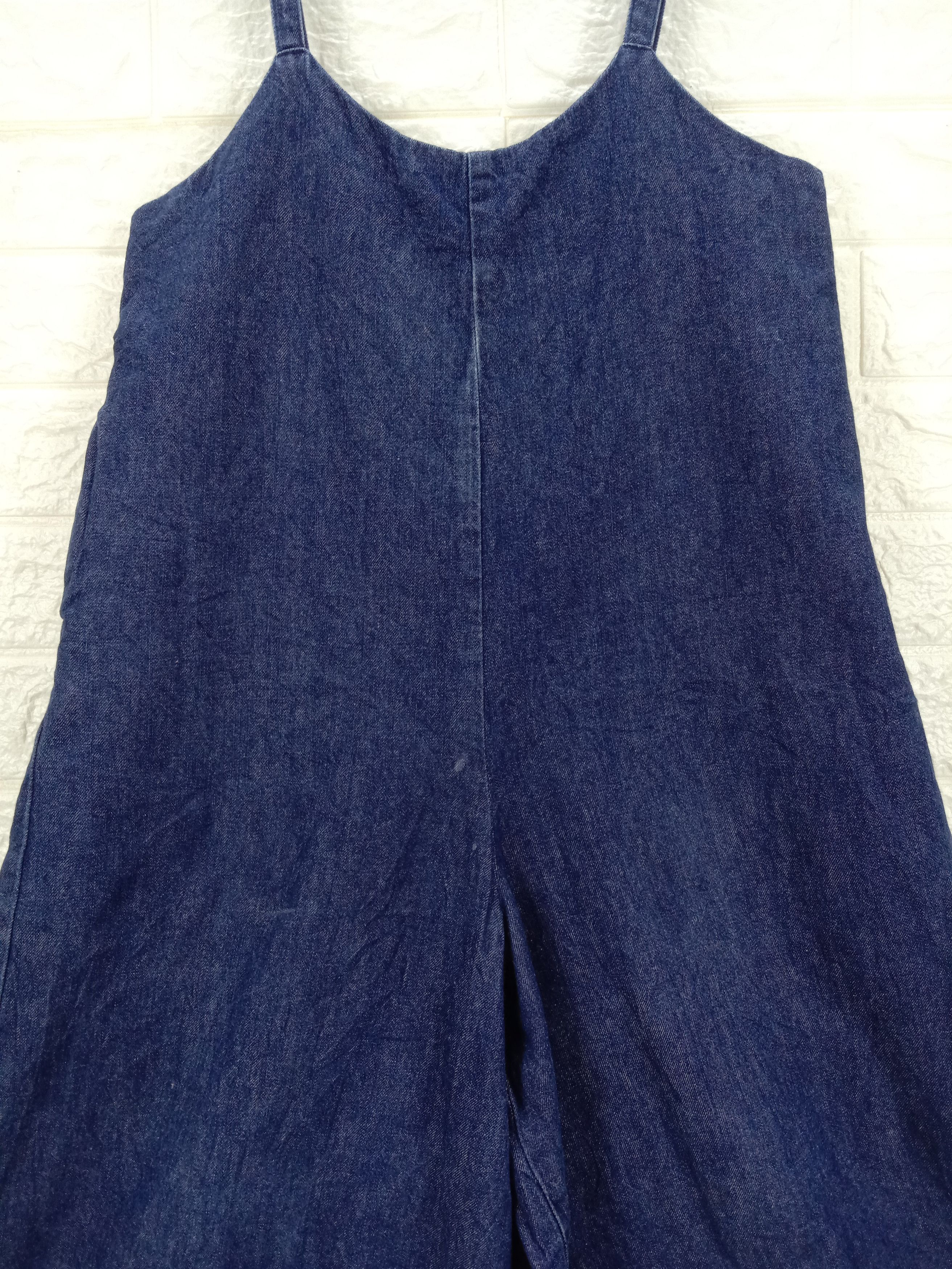 Japanese Brand Vintage Baggy Jeans Back Number Wide Denim Size US 32 / EU 48 - 3 Thumbnail