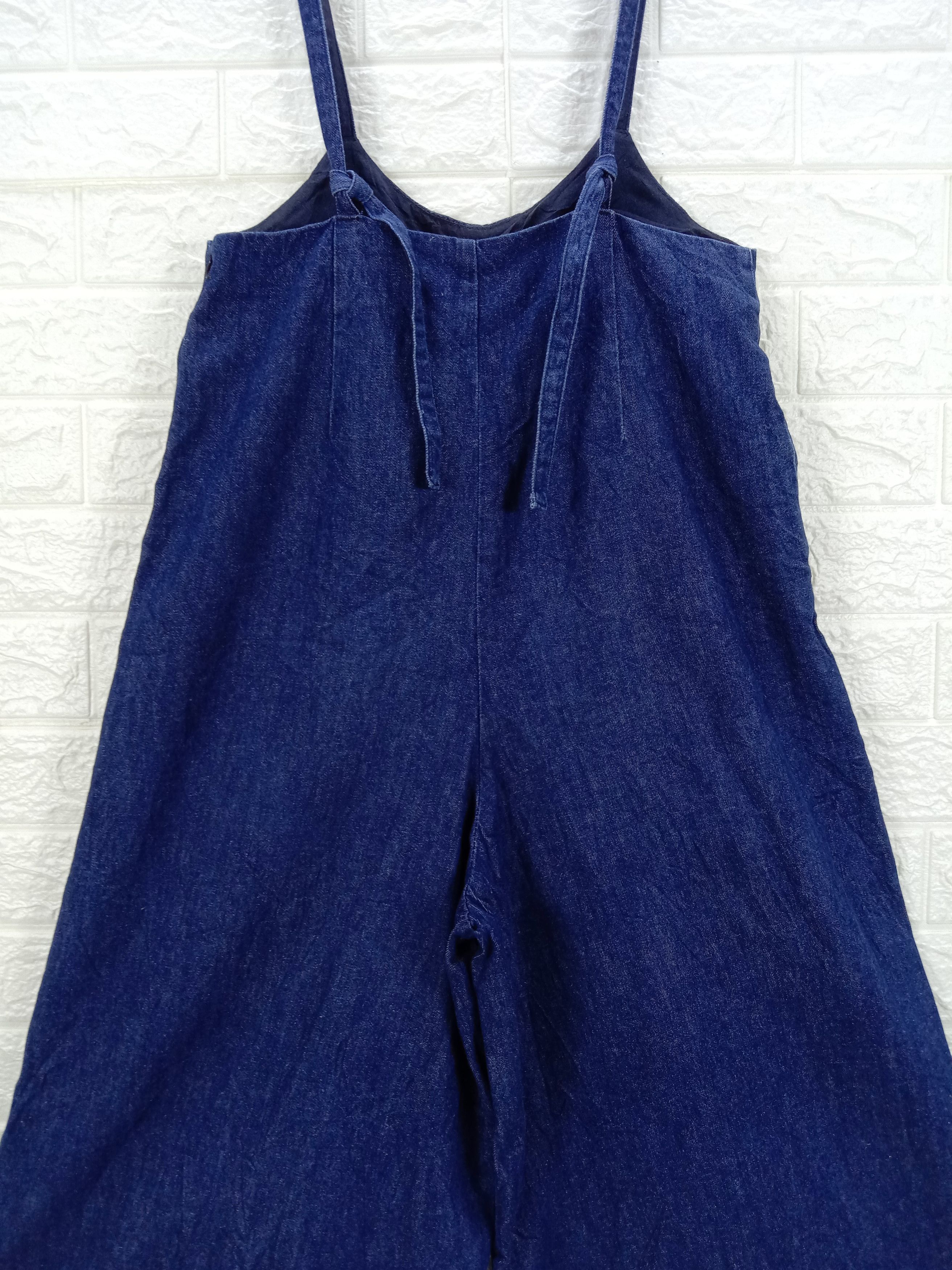 Japanese Brand Vintage Baggy Jeans Back Number Wide Denim Size US 32 / EU 48 - 7 Thumbnail