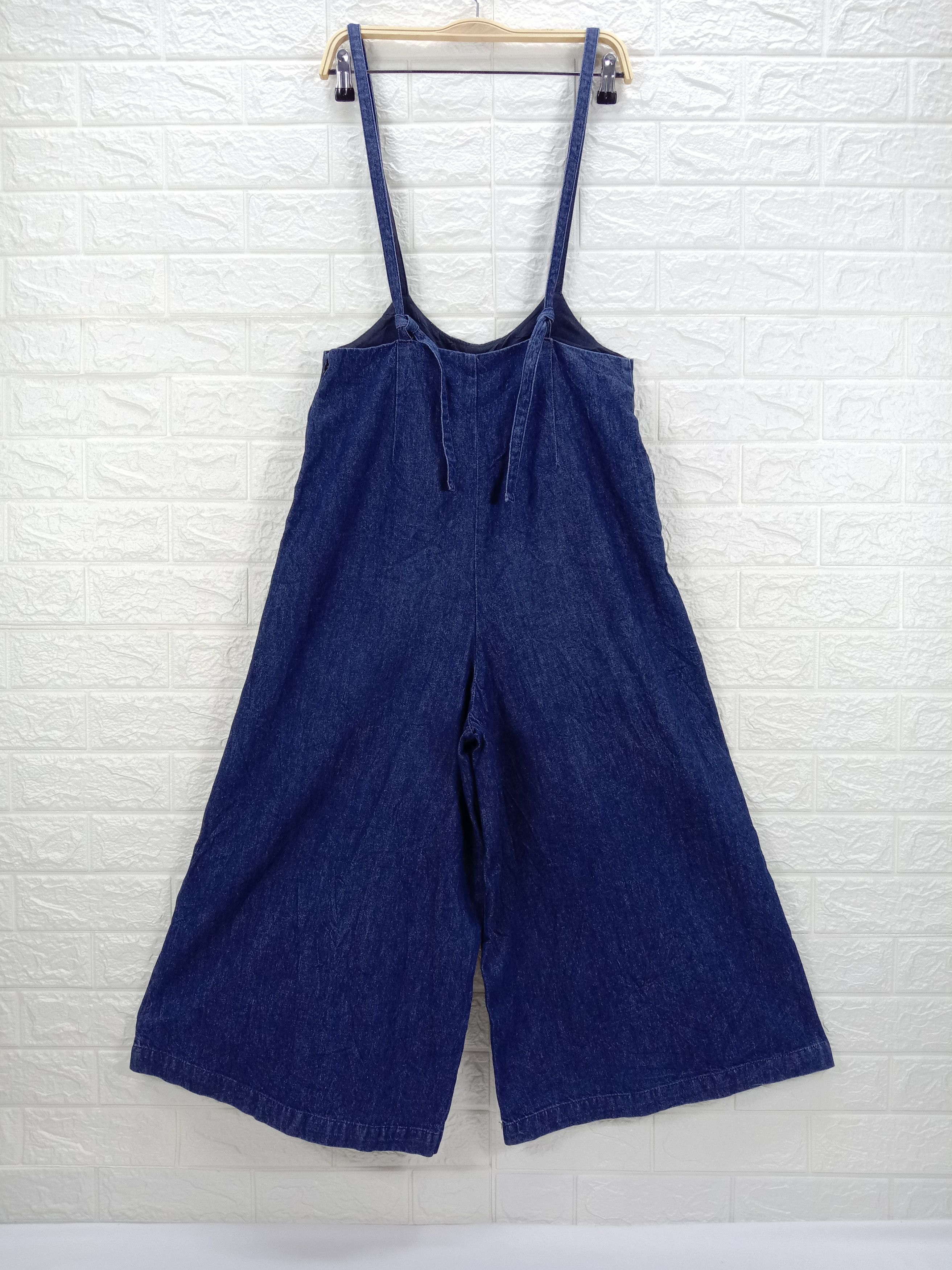 Japanese Brand Vintage Baggy Jeans Back Number Wide Denim Size US 32 / EU 48 - 5 Thumbnail