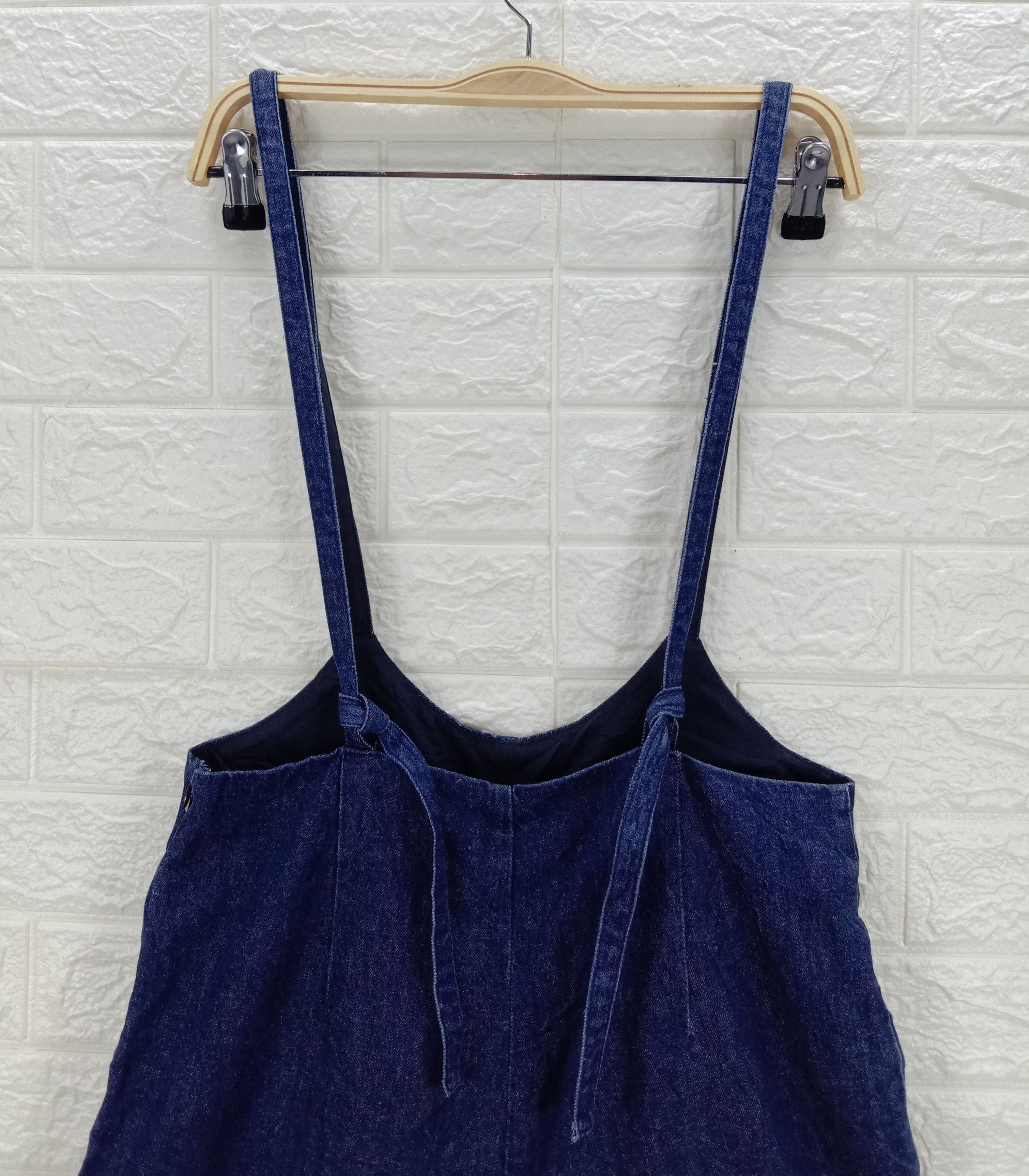 Japanese Brand Vintage Baggy Jeans Back Number Wide Denim Size US 32 / EU 48 - 6 Thumbnail