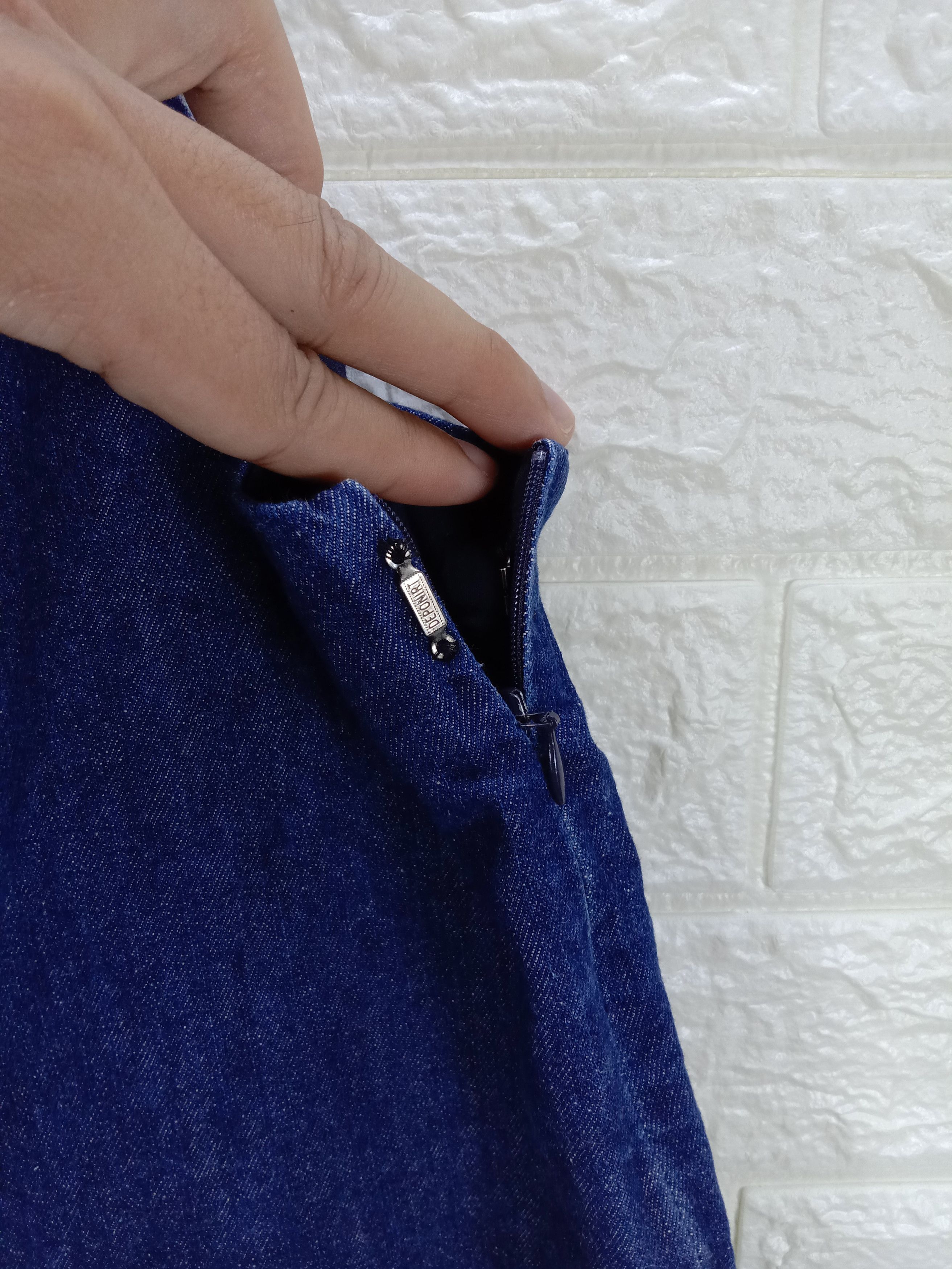 Japanese Brand Vintage Baggy Jeans Back Number Wide Denim Size US 32 / EU 48 - 10 Thumbnail