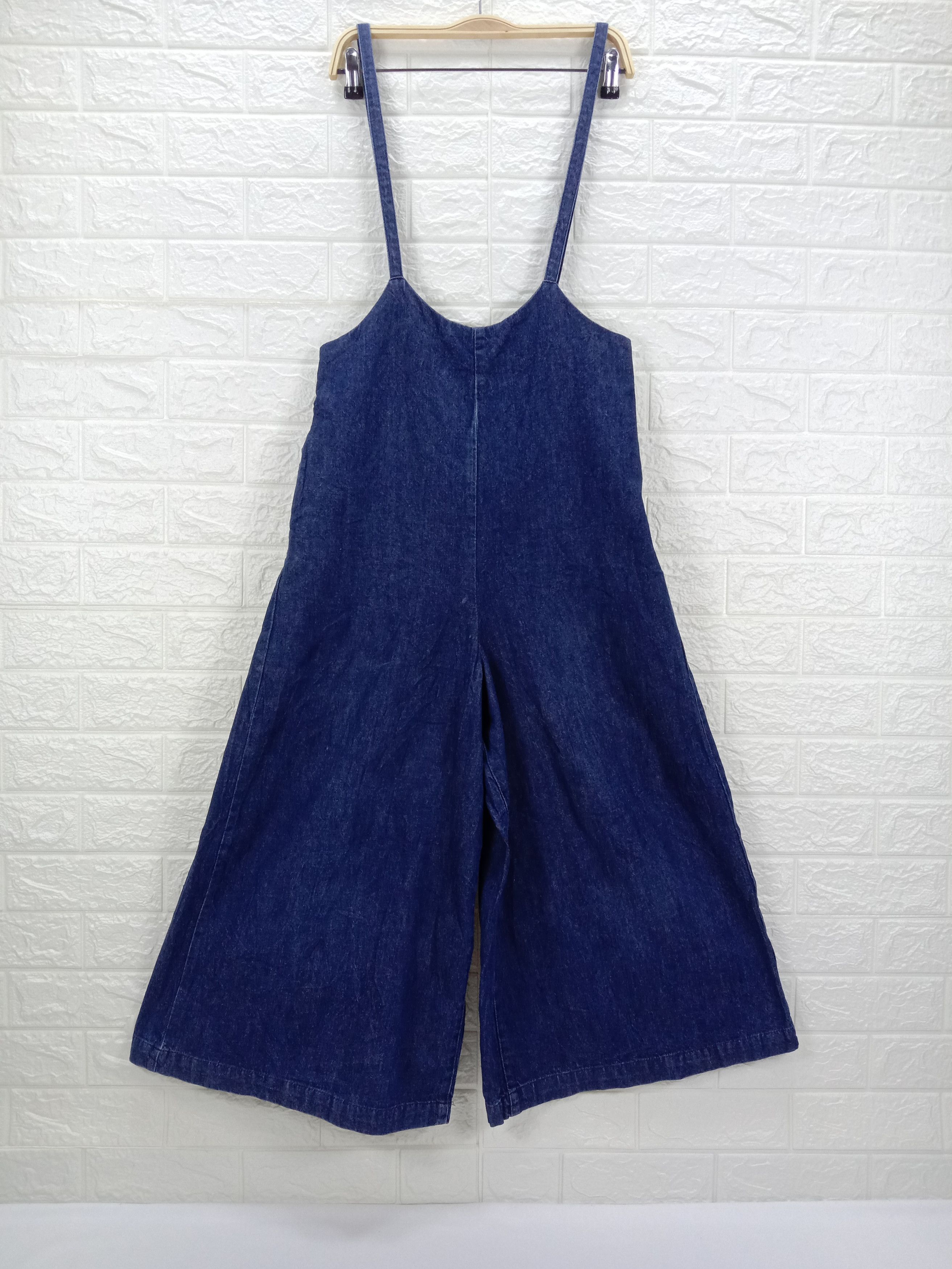Japanese Brand Vintage Baggy Jeans Back Number Wide Denim Size US 32 / EU 48 - 1 Thumbnail