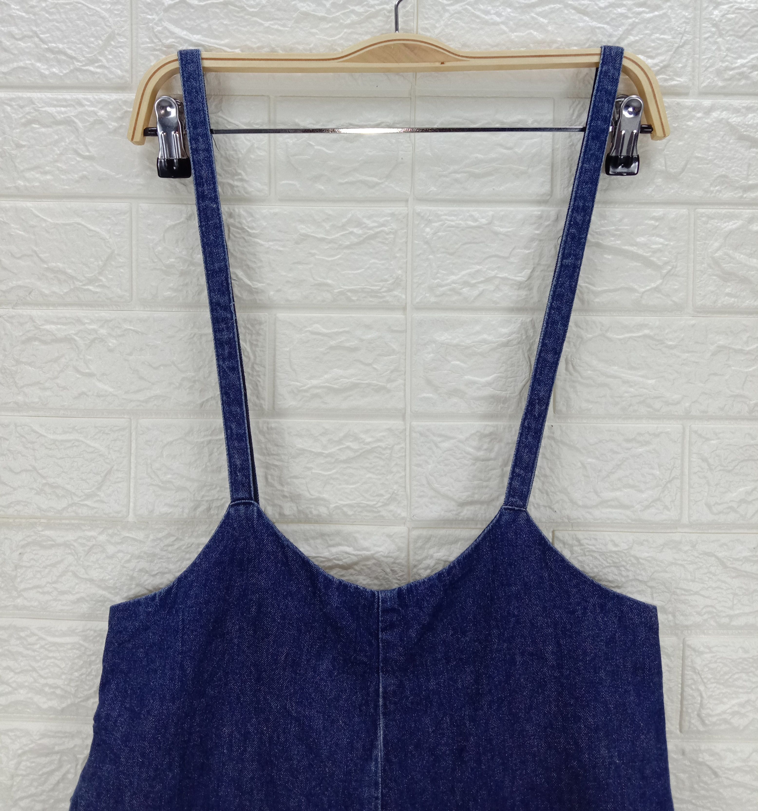 Japanese Brand Vintage Baggy Jeans Back Number Wide Denim Size US 32 / EU 48 - 2 Thumbnail