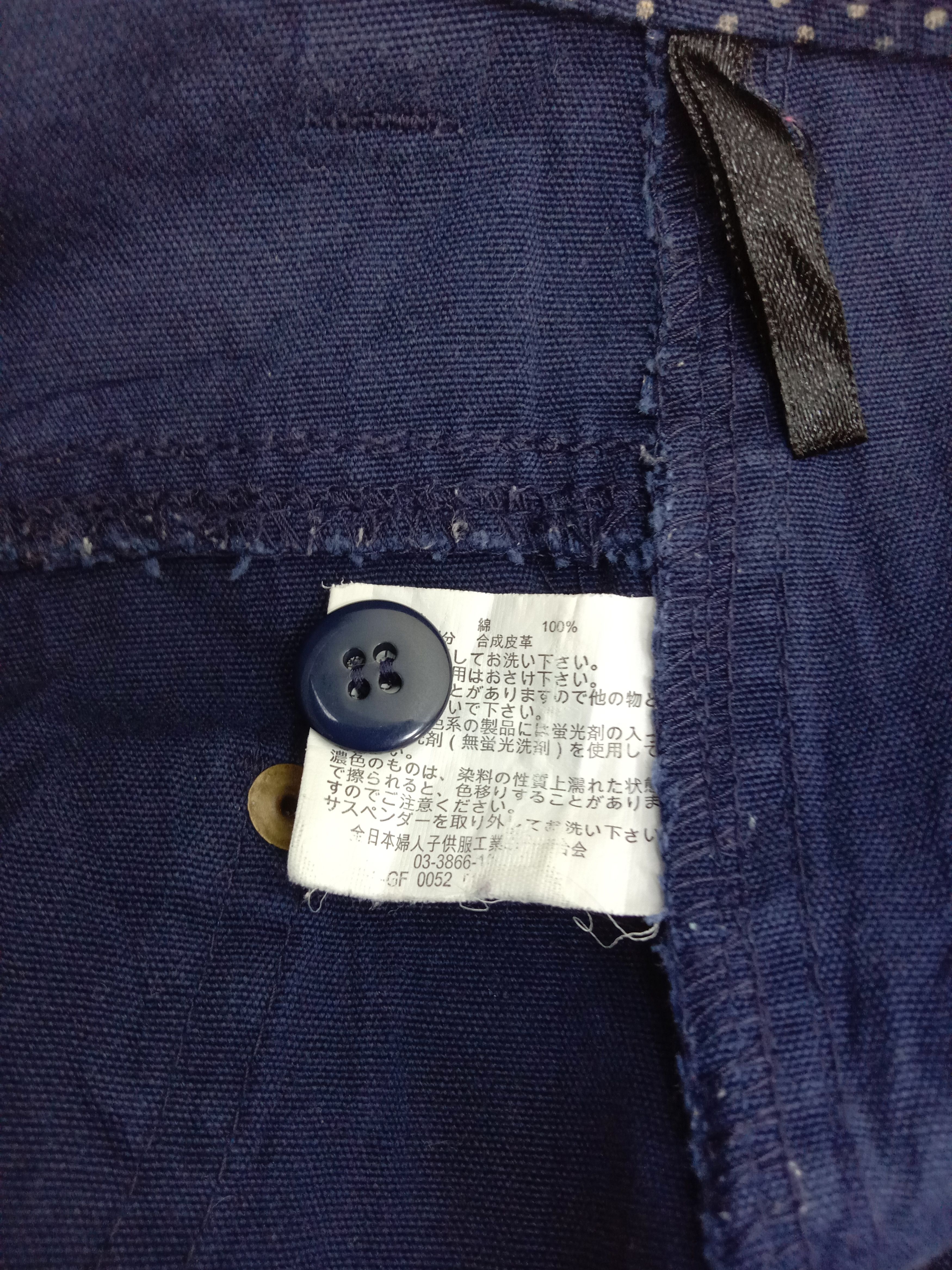 Japanese Brand Vintage Japanese Brand Buckle Belt Polkadot Pants Size 32" / US 10 / IT 46 - 11 Thumbnail