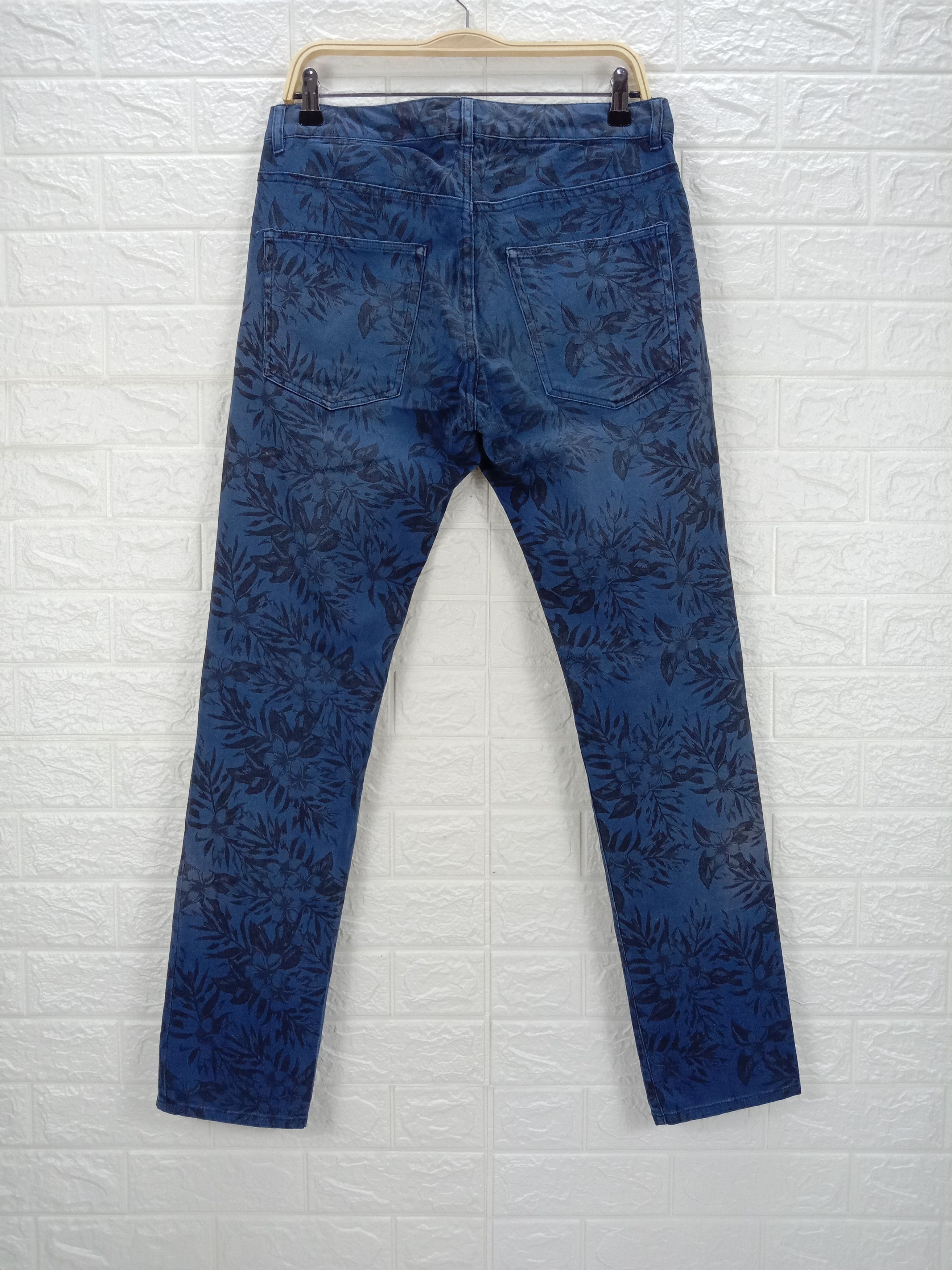 Beams Plus Vintage Beams Floral Theme Over Printed Pants Size US 32 / EU 48 - 5 Thumbnail