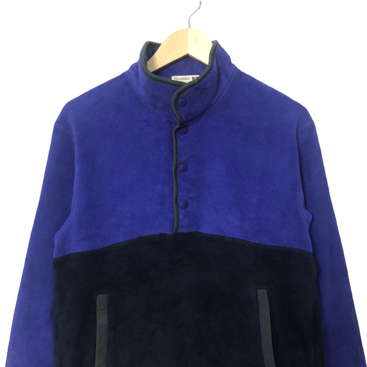 JW Anderson Vintage J.W Anderson Uniqlo Half Button Fleece Sweater Size US M / EU 48-50 / 2 - 4 Thumbnail