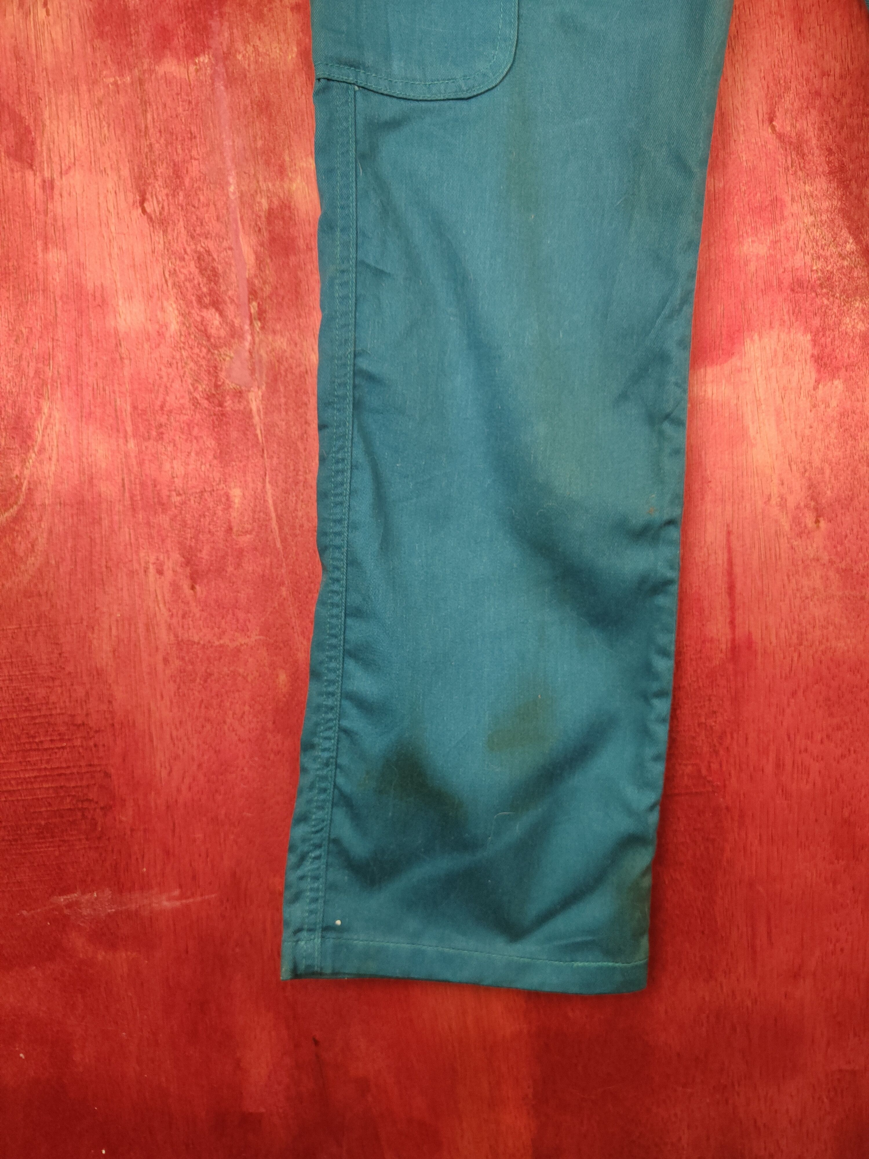 Japanese Brand × Vintage Japanese Brand Blue Multi Pocket Tactical Cargo Pants #S633 Size US 27 - 4 Thumbnail