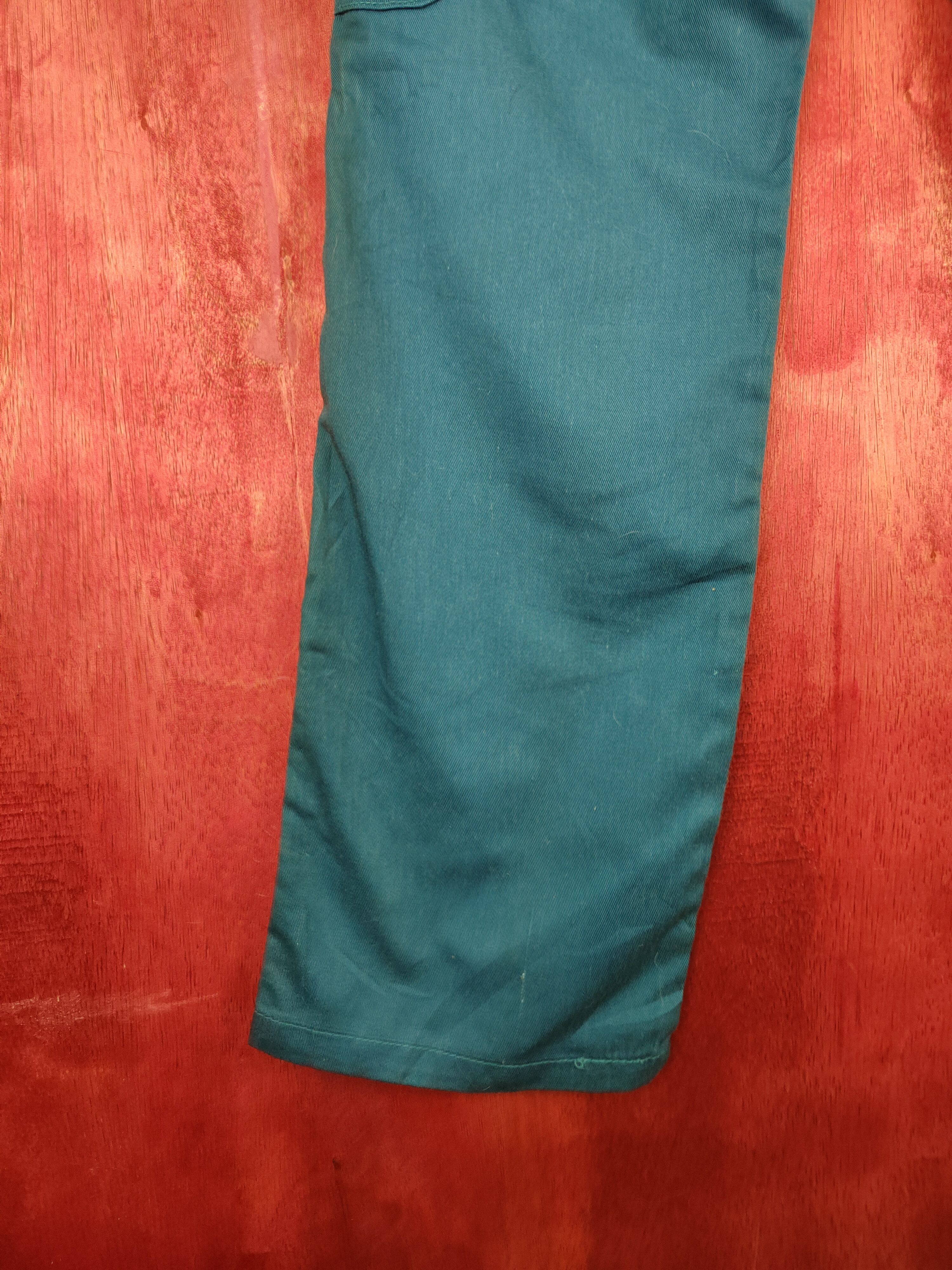 Japanese Brand × Vintage Japanese Brand Blue Multi Pocket Tactical Cargo Pants #S633 Size US 27 - 9 Thumbnail