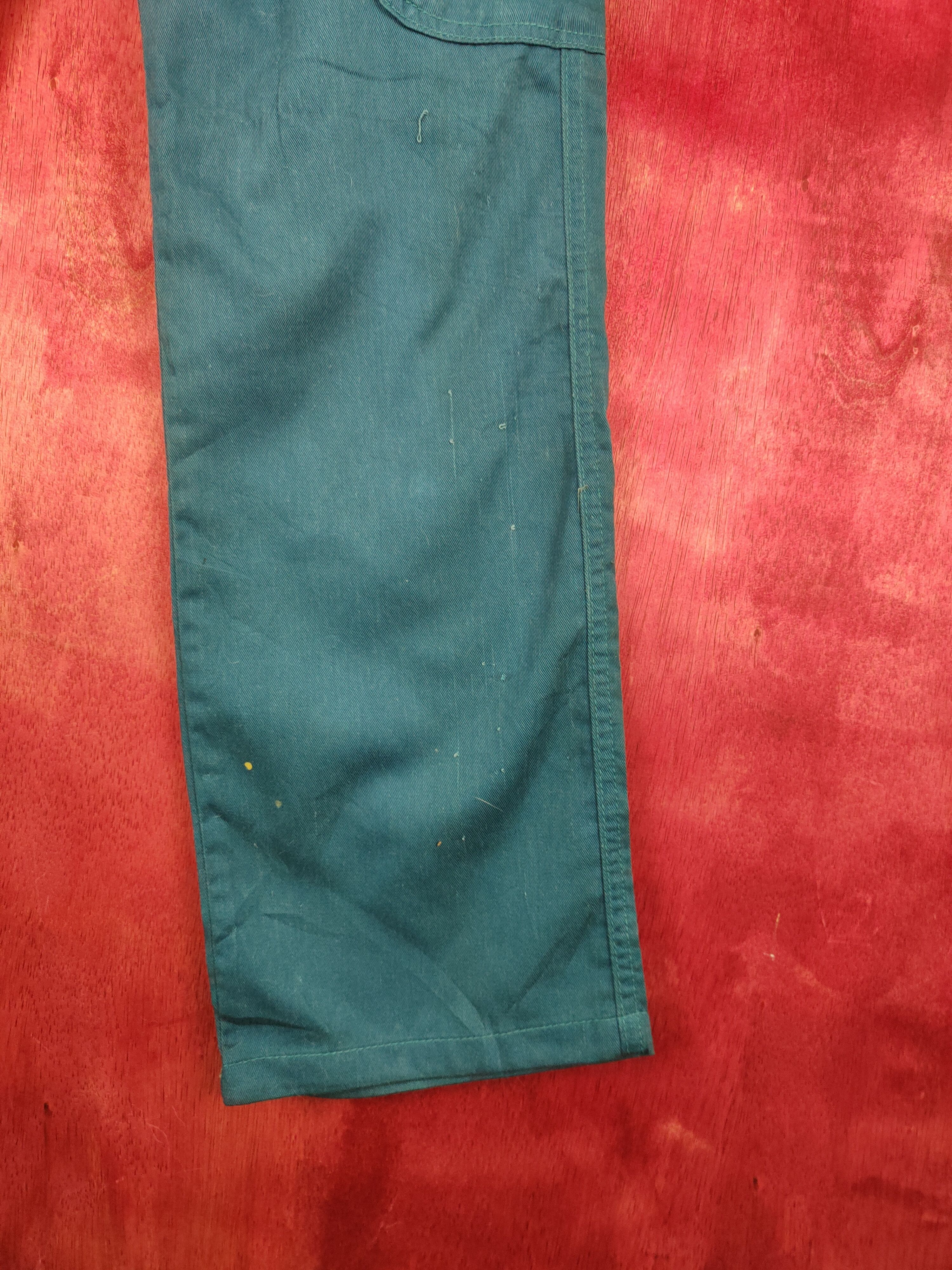 Japanese Brand × Vintage Japanese Brand Blue Multi Pocket Tactical Cargo Pants #S633 Size US 27 - 6 Thumbnail