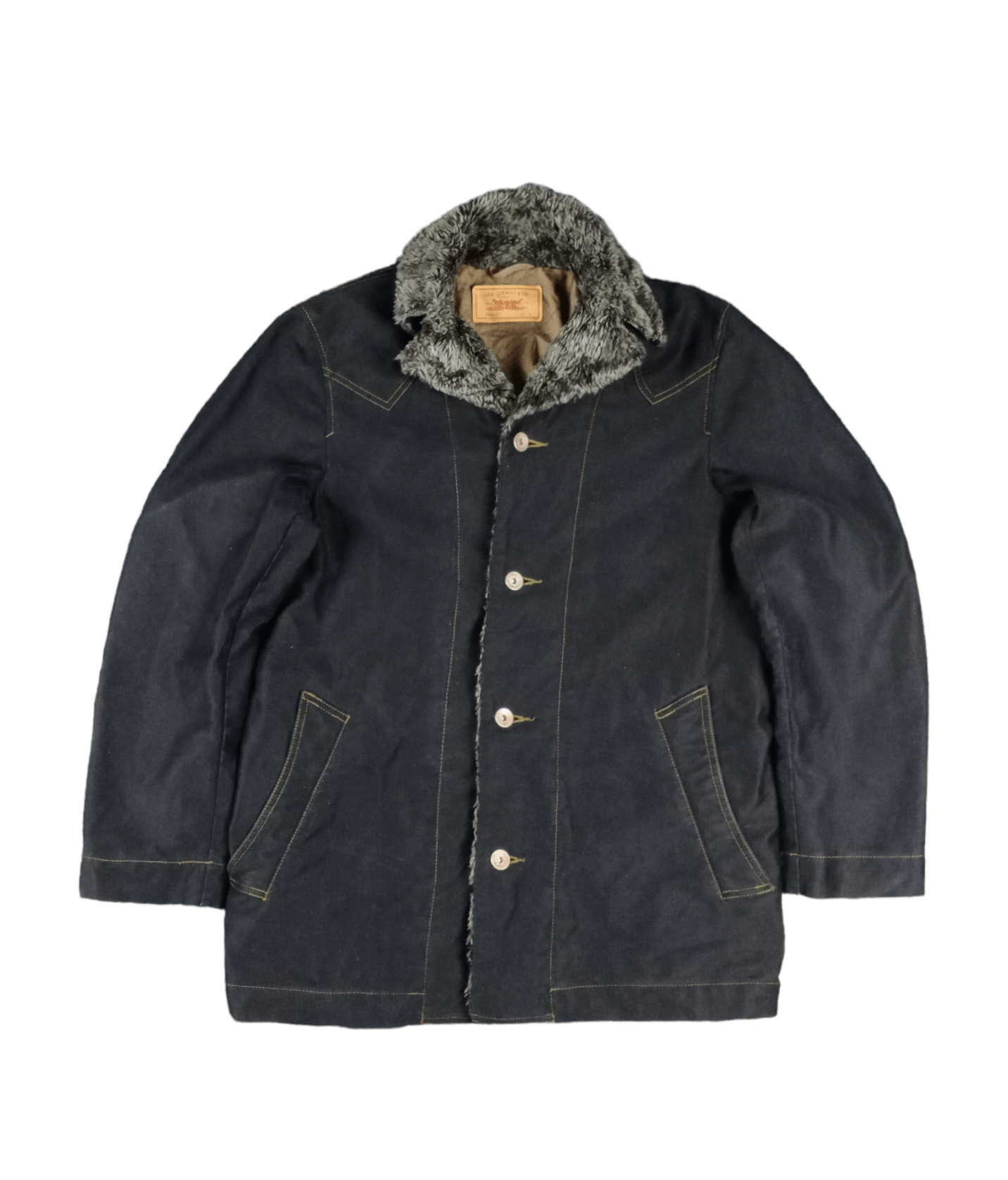 Levi's 💥RARE💥Vintage Y2K Levis Japan Sherpa Jacket Size US L / EU 52-54 / 3 - 1 Thumbnail