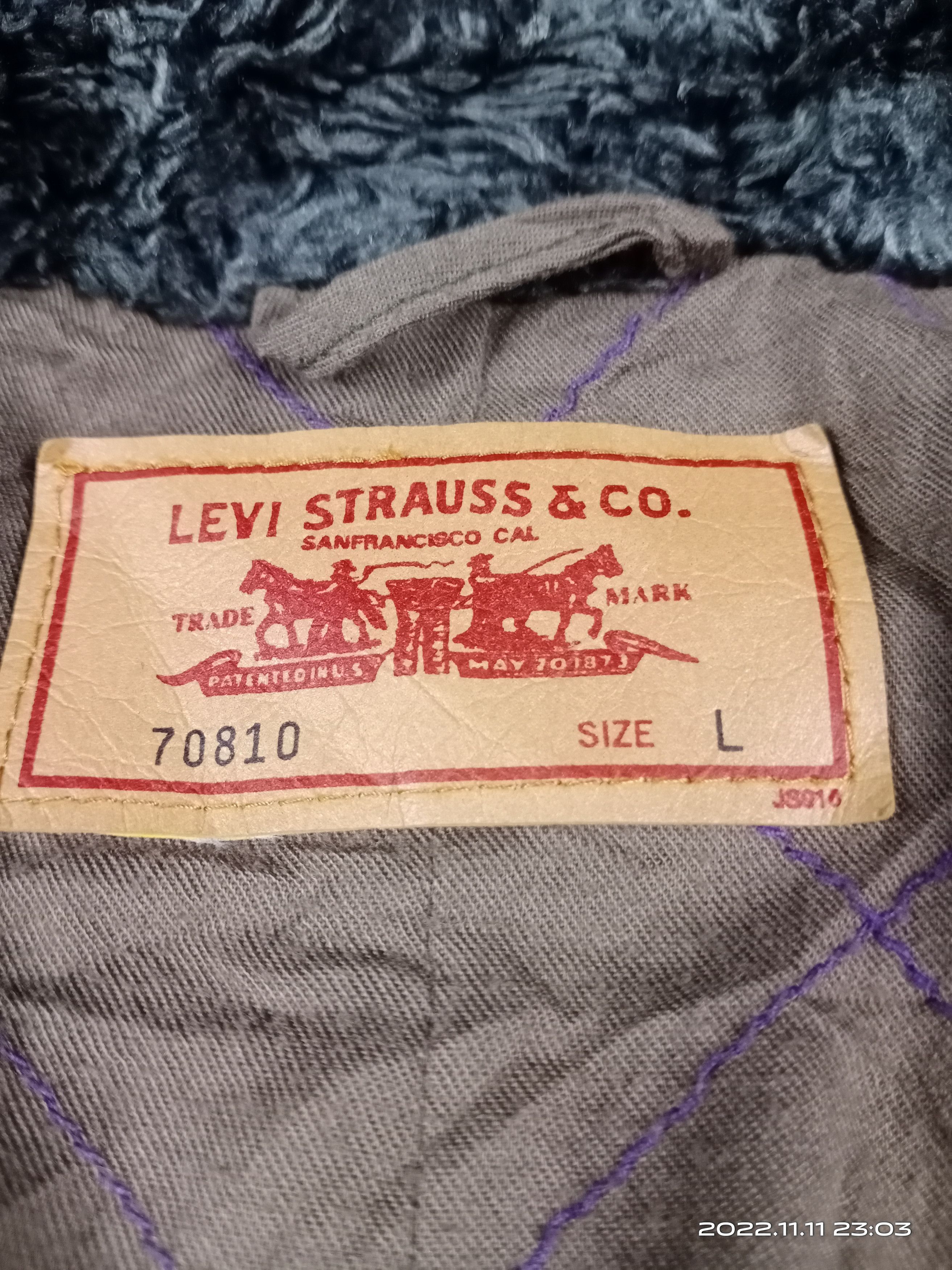 Levi's 💥RARE💥Vintage Y2K Levis Japan Sherpa Jacket Size US L / EU 52-54 / 3 - 5 Thumbnail