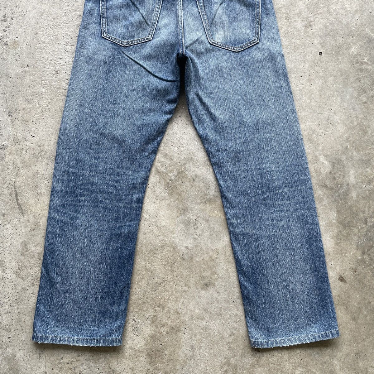 Japanese Brand W30💥 Vintage Japanese Brand Selvage Faded Denim Jeans Pants Size US 30 / EU 46 - 11 Thumbnail