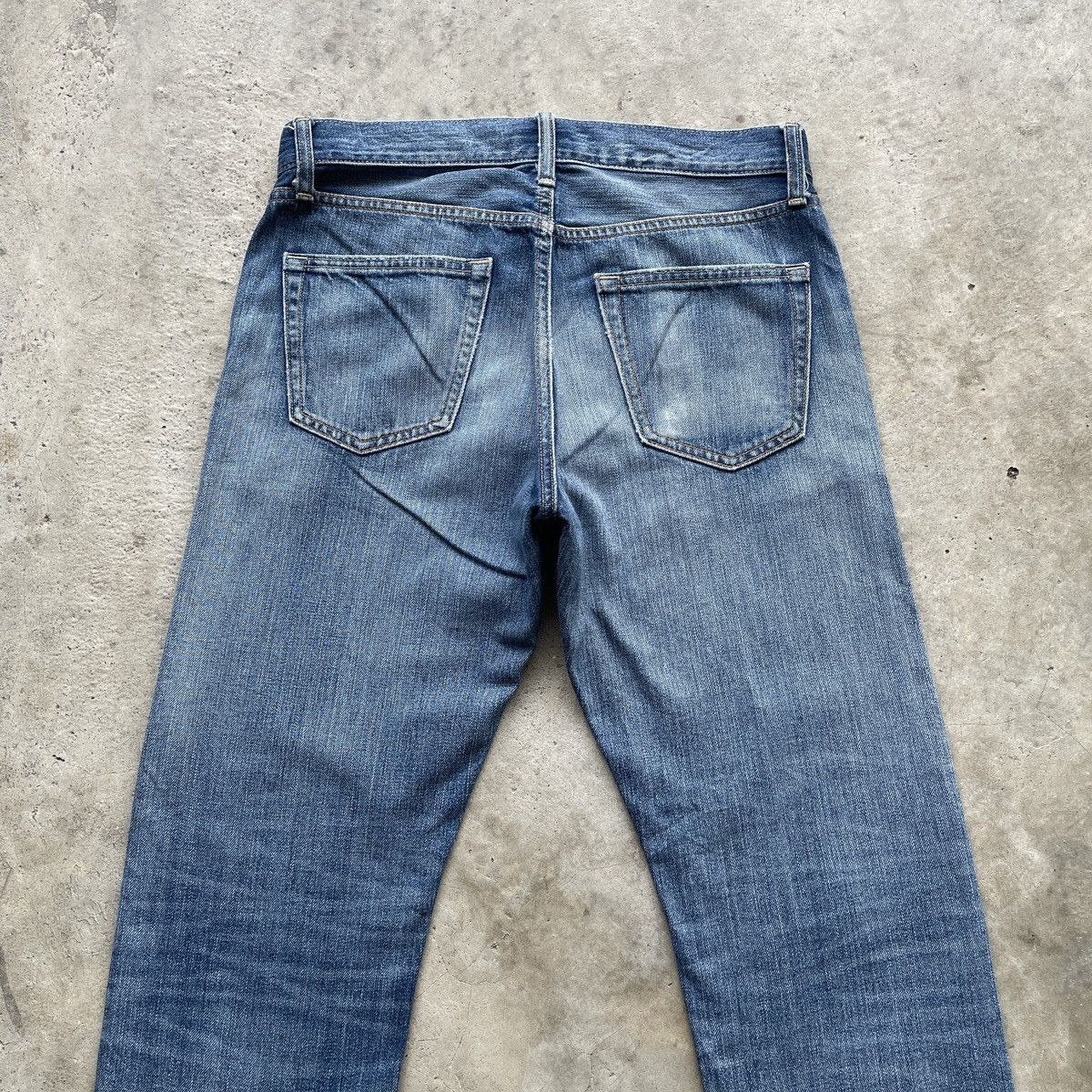 Japanese Brand W30💥 Vintage Japanese Brand Selvage Faded Denim Jeans Pants Size US 30 / EU 46 - 10 Thumbnail