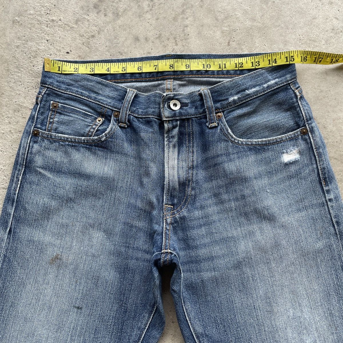 Japanese Brand W30💥 Vintage Japanese Brand Selvage Faded Denim Jeans Pants Size US 30 / EU 46 - 5 Thumbnail