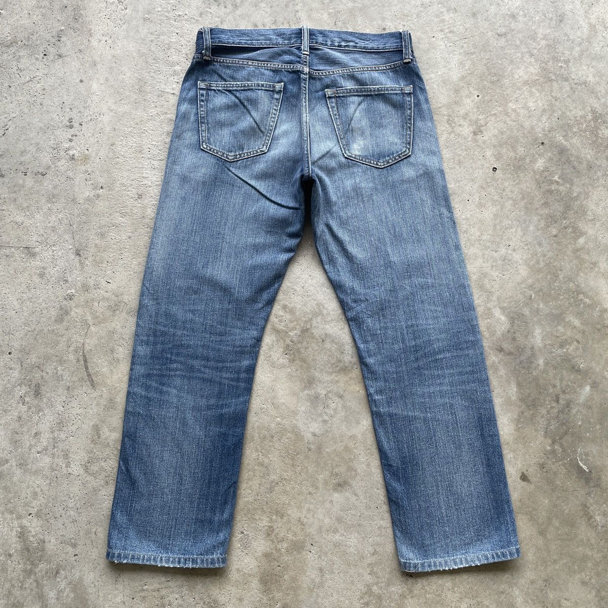 Japanese Brand W30💥 Vintage Japanese Brand Selvage Faded Denim Jeans Pants Size US 30 / EU 46 - 12 Thumbnail